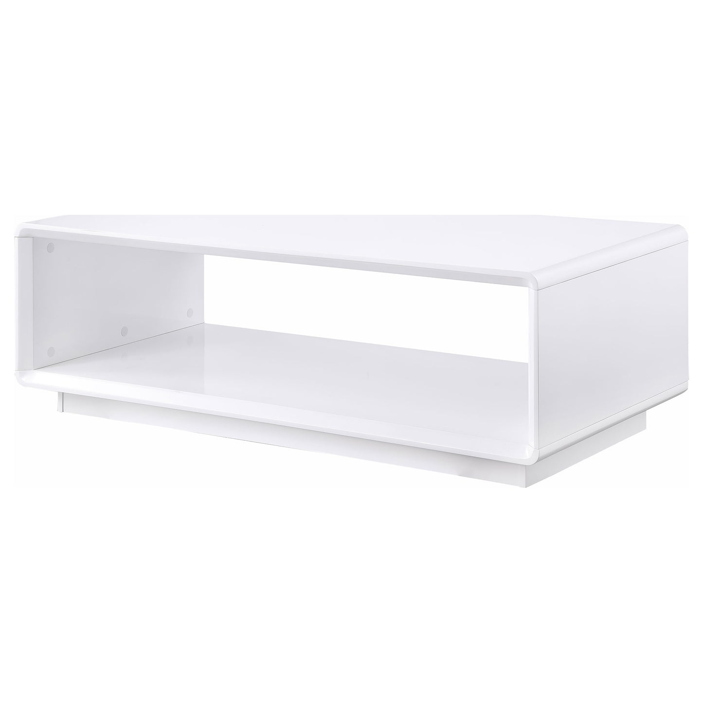 Paseo White High Gloss Rectangular Coffee Table