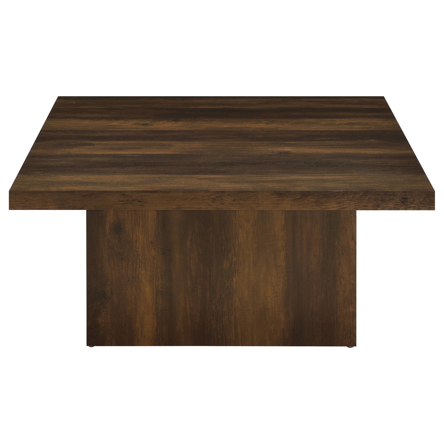 Devar 2-Piece Dark Pine Square Coffee and End Table Set