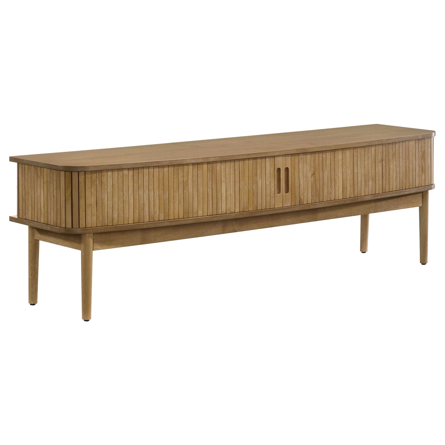 Solvane 71” Reeded Media Console