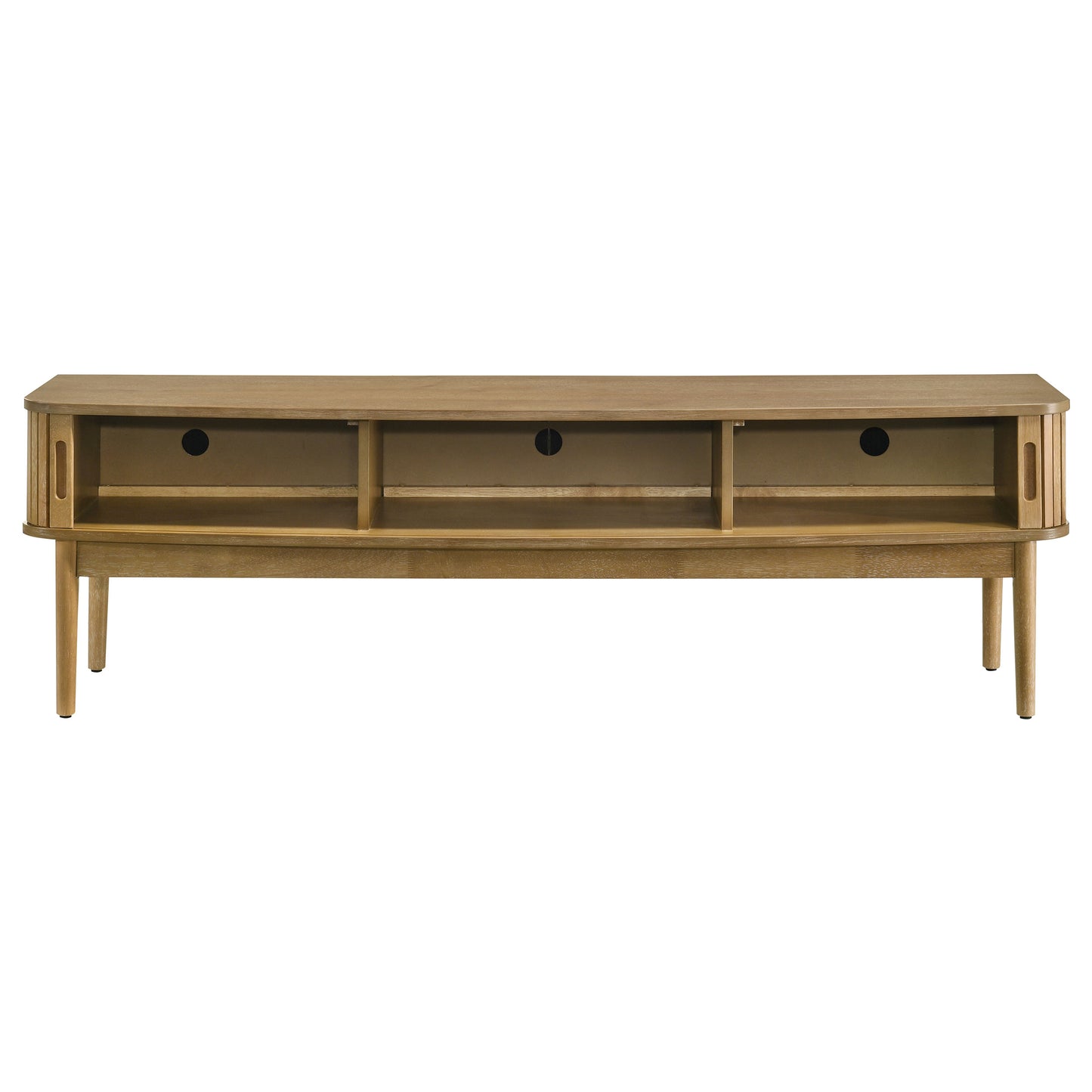Solvane 71” Reeded Media Console
