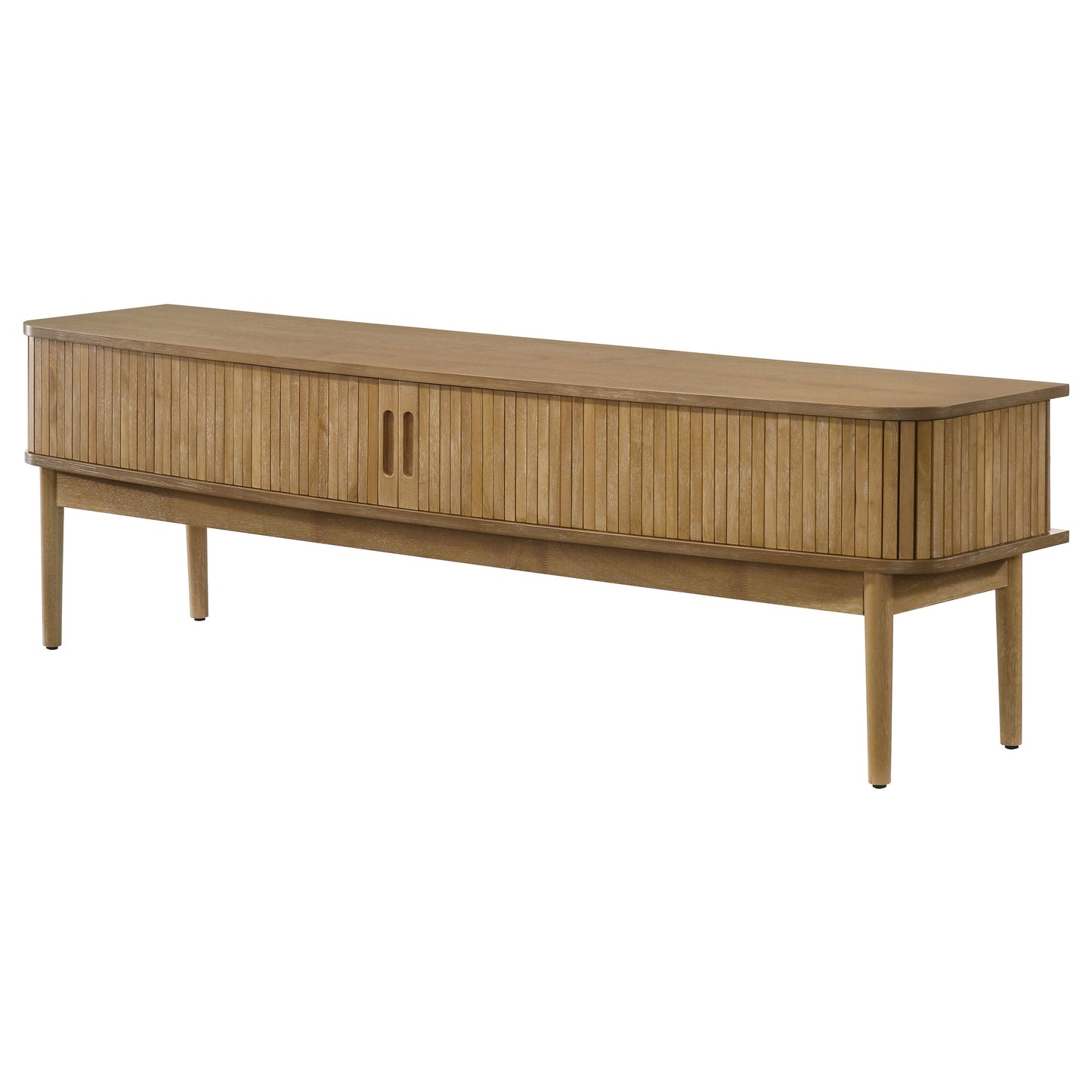 Solvane 71” Reeded Media Console