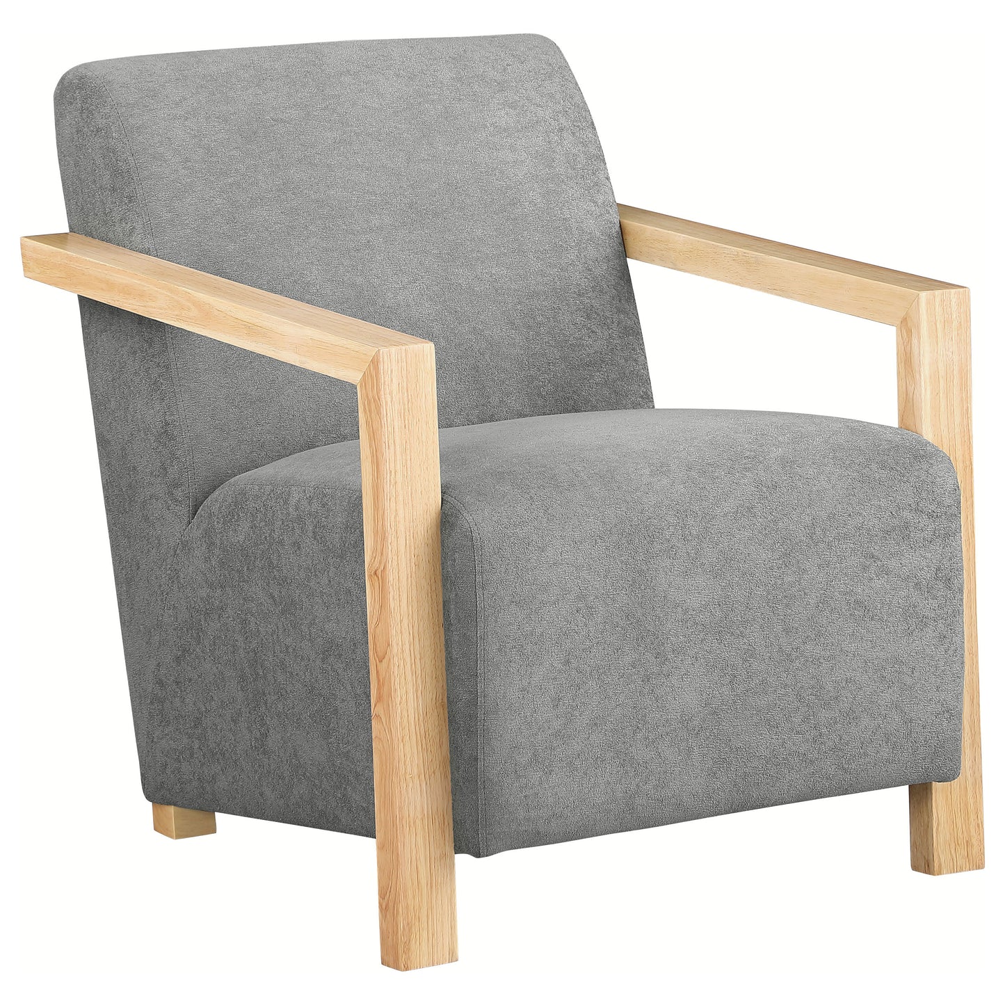 Vanta Modern Armchair – Stone Grey