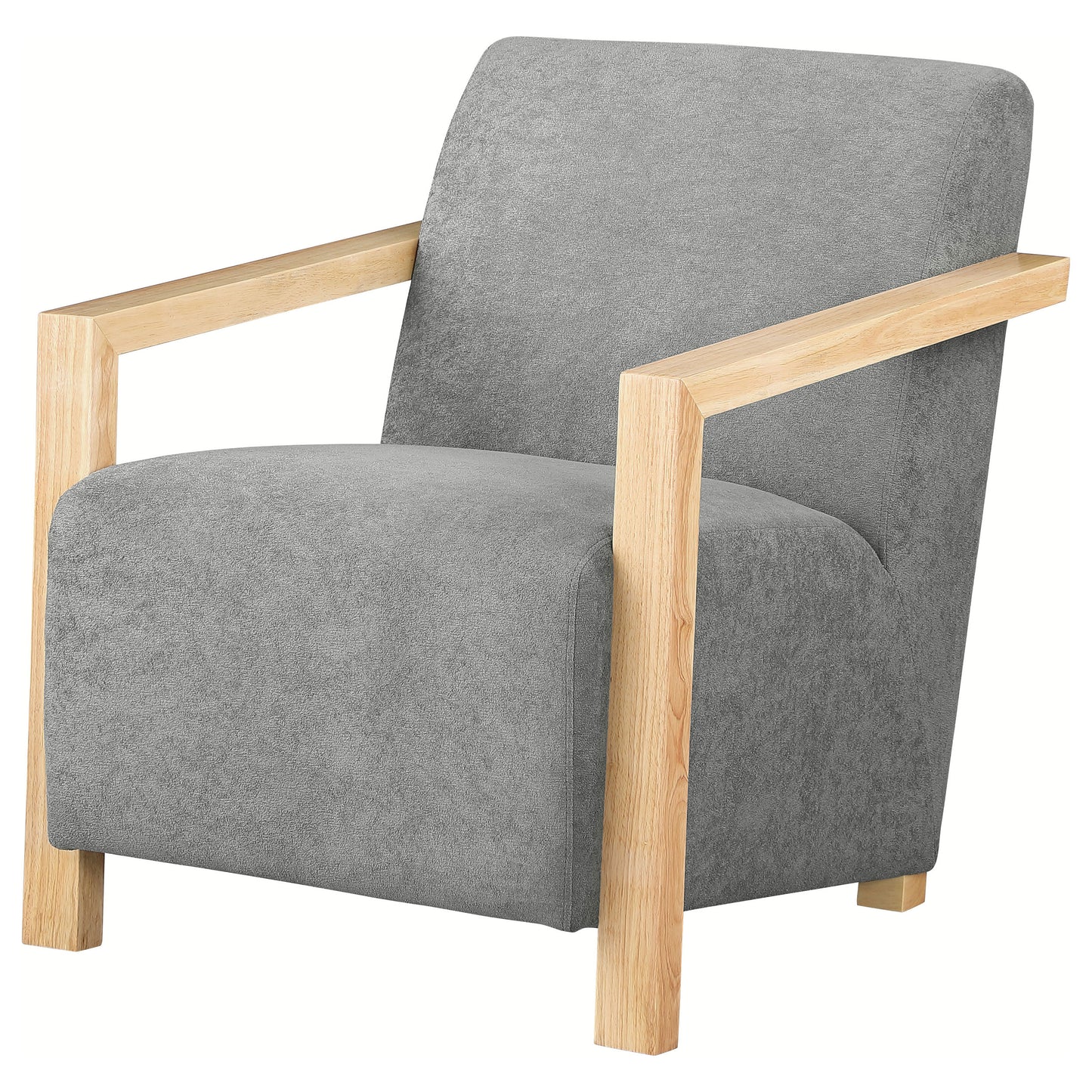 Vanta Modern Armchair – Stone Grey