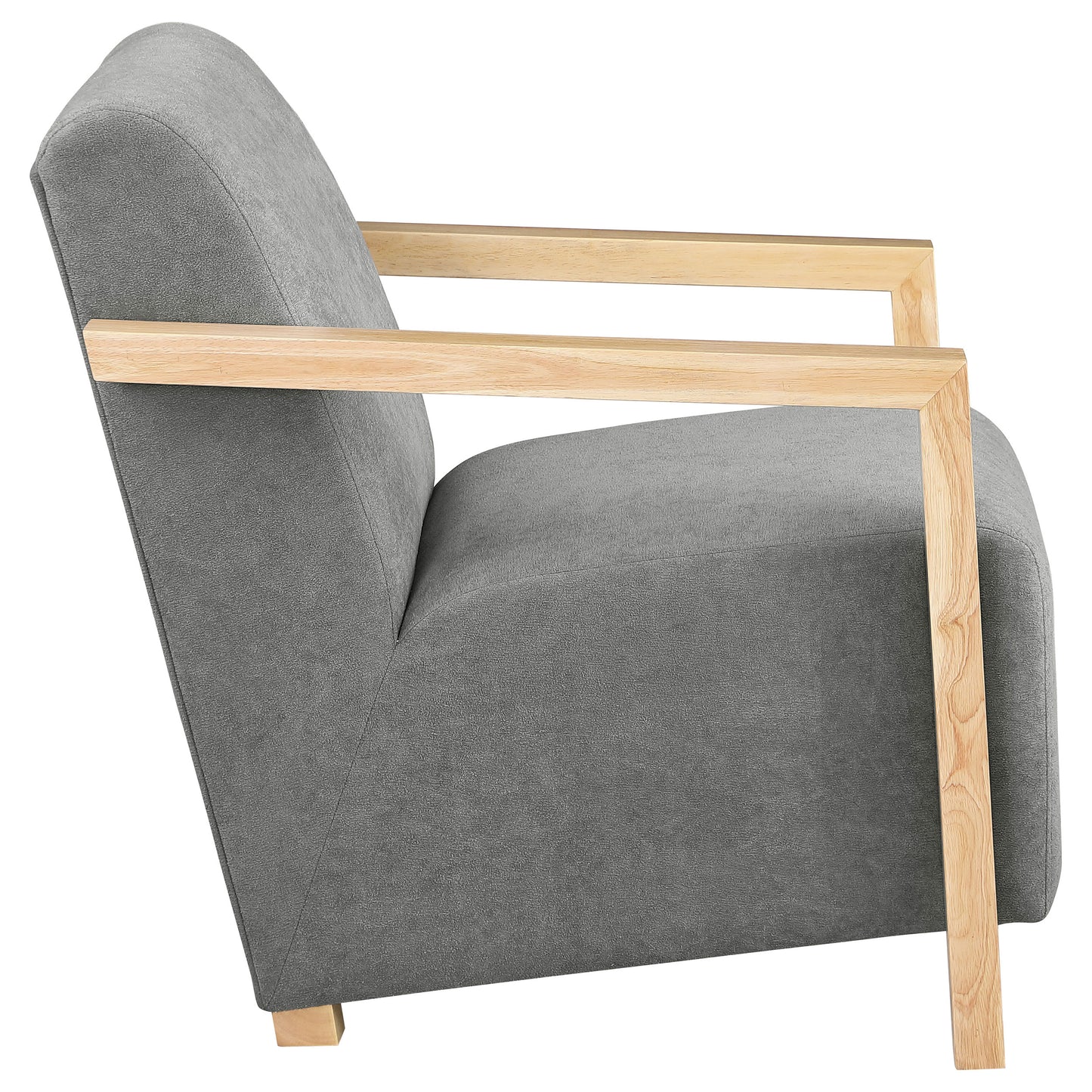 Vanta Modern Armchair – Stone Grey