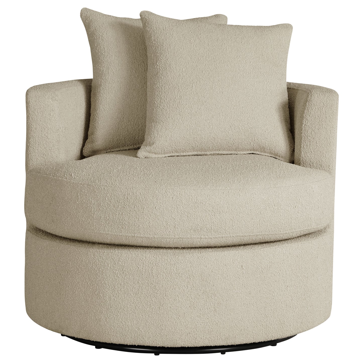 Debbie Swivel Chair – Camel