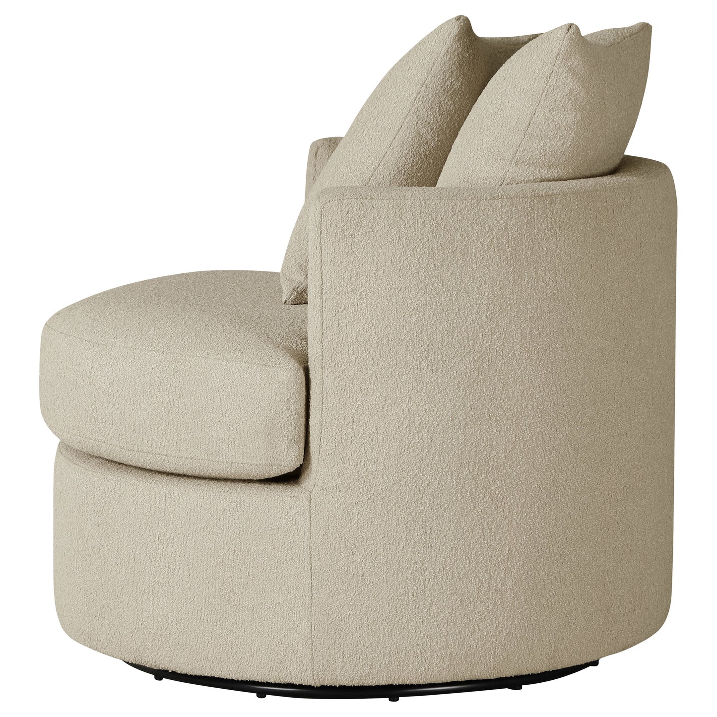Debbie Swivel Chair – Camel