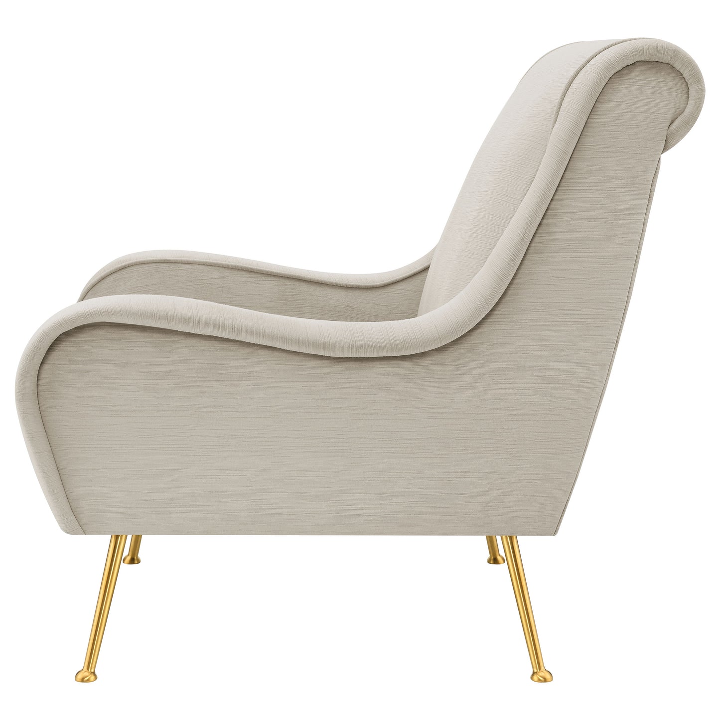 Arden Saddle Arm Accent – Stone