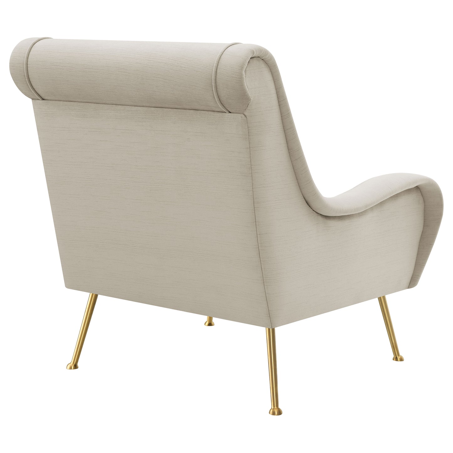 Arden Saddle Arm Accent – Stone