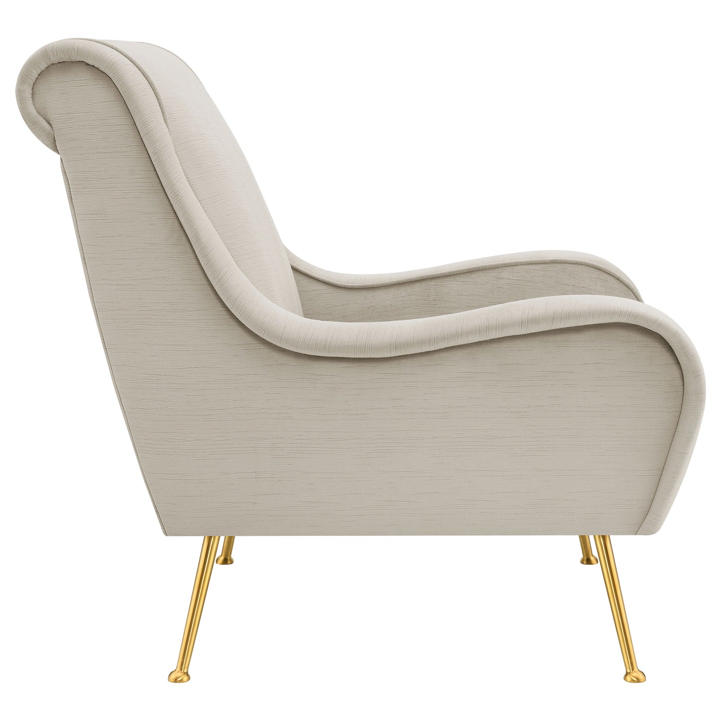 Arden Saddle Arm Accent – Stone