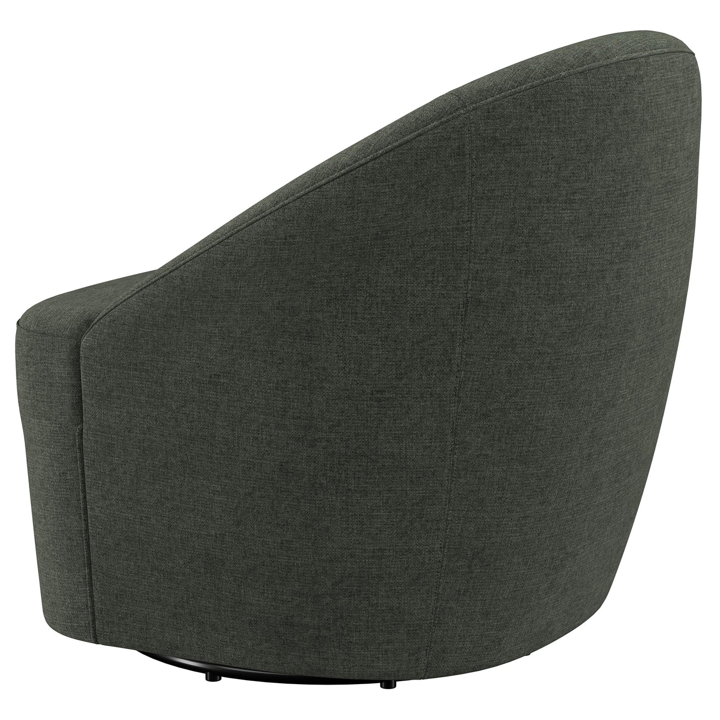 Leon Upholstered Swivel Chair – Hunter Green