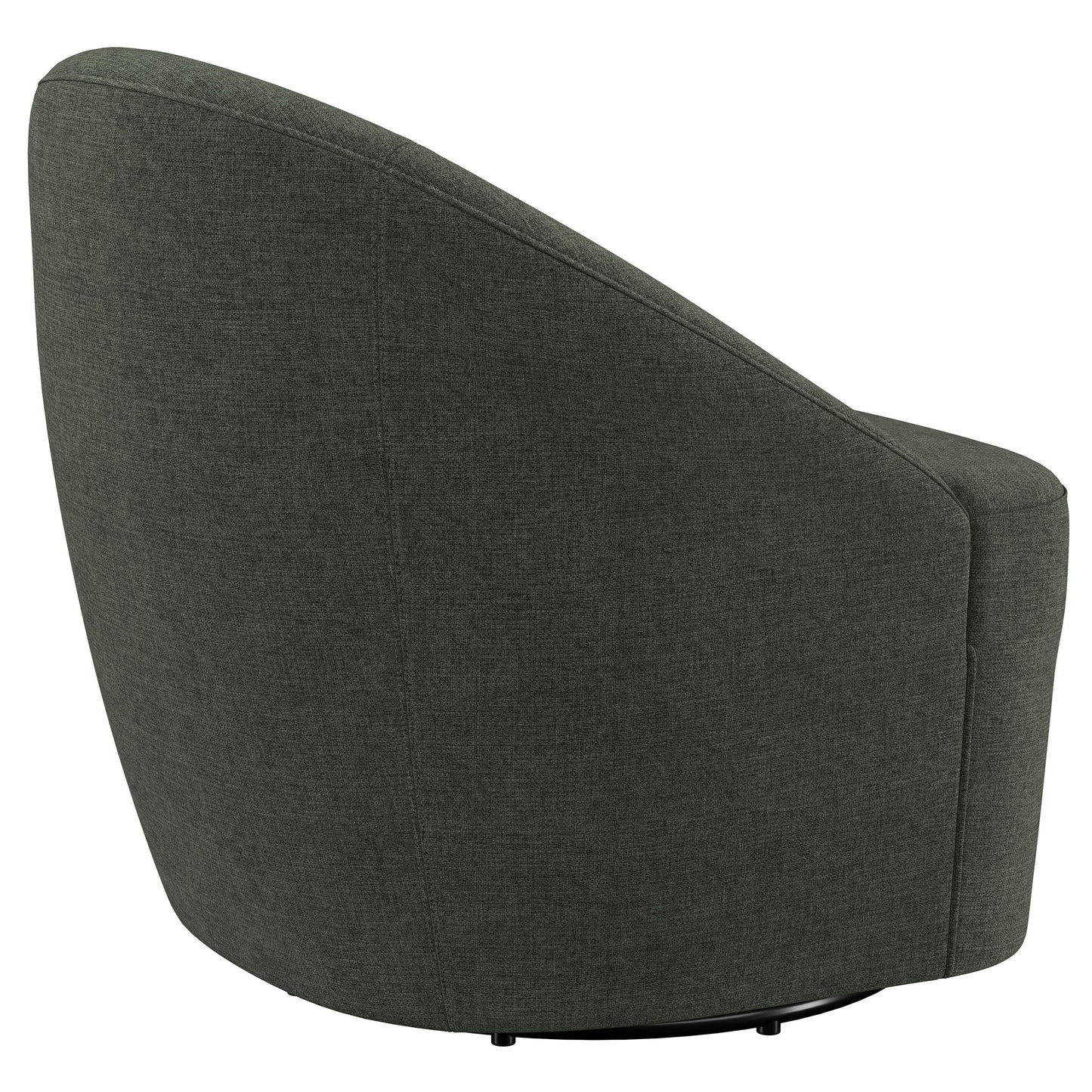 Leon Upholstered Swivel Chair – Hunter Green