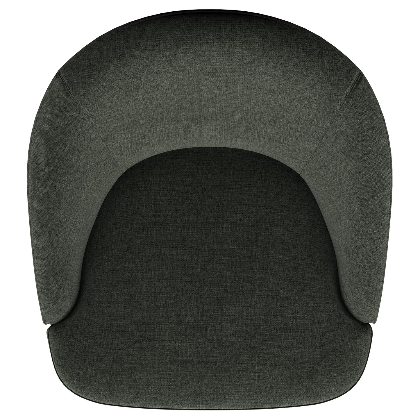 Leon Upholstered Swivel Chair – Hunter Green