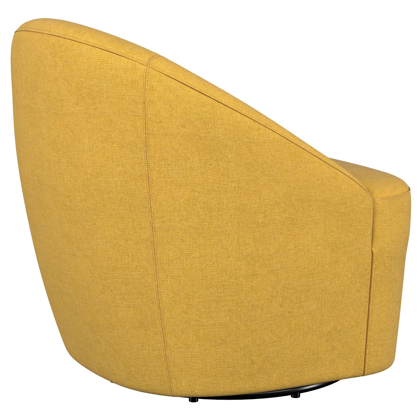 Leon Accent Swivel Chair – Mustard Yellow