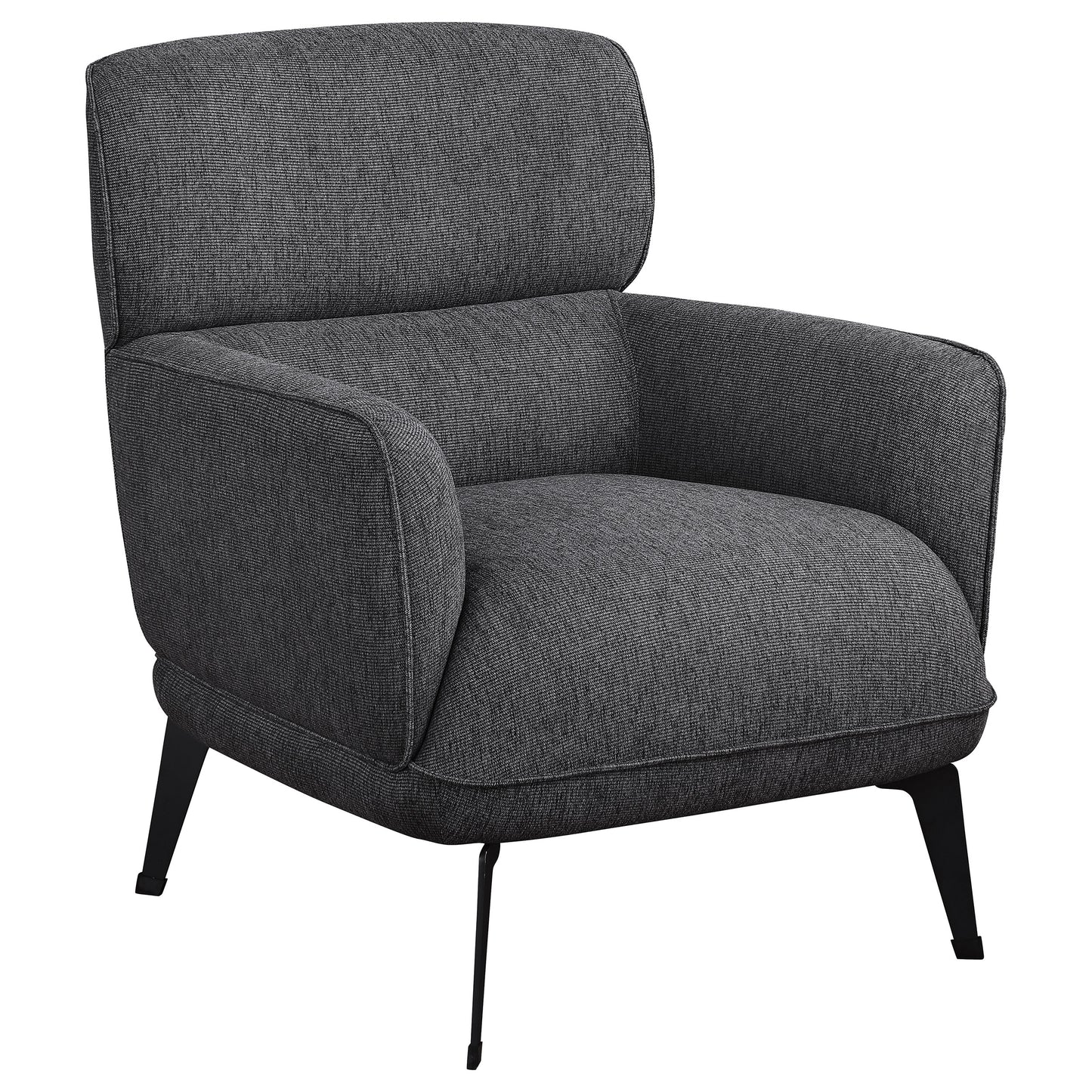 Andrea Upholstered Accent Chair – Grey