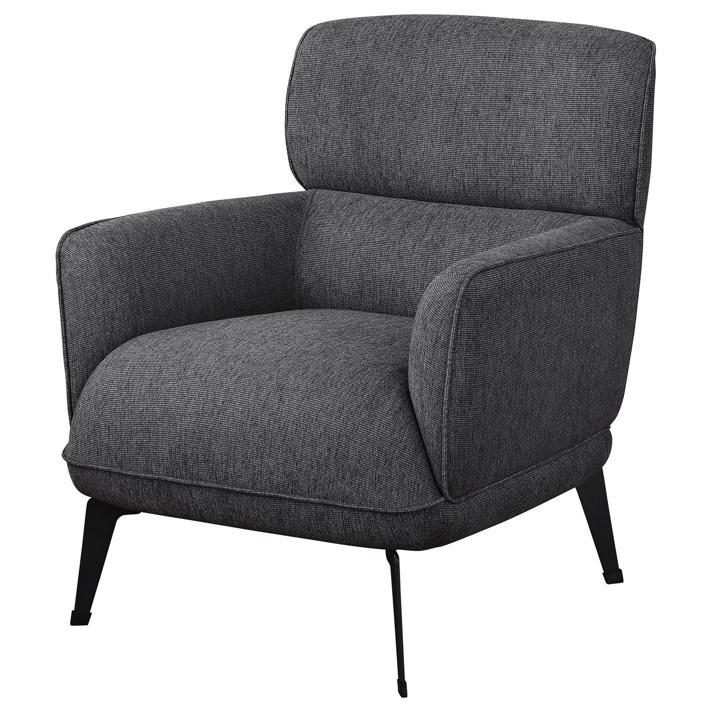 Andrea Upholstered Accent Chair – Grey