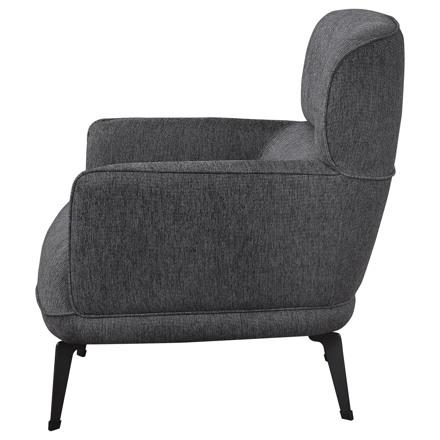 Andrea Upholstered Accent Chair – Grey