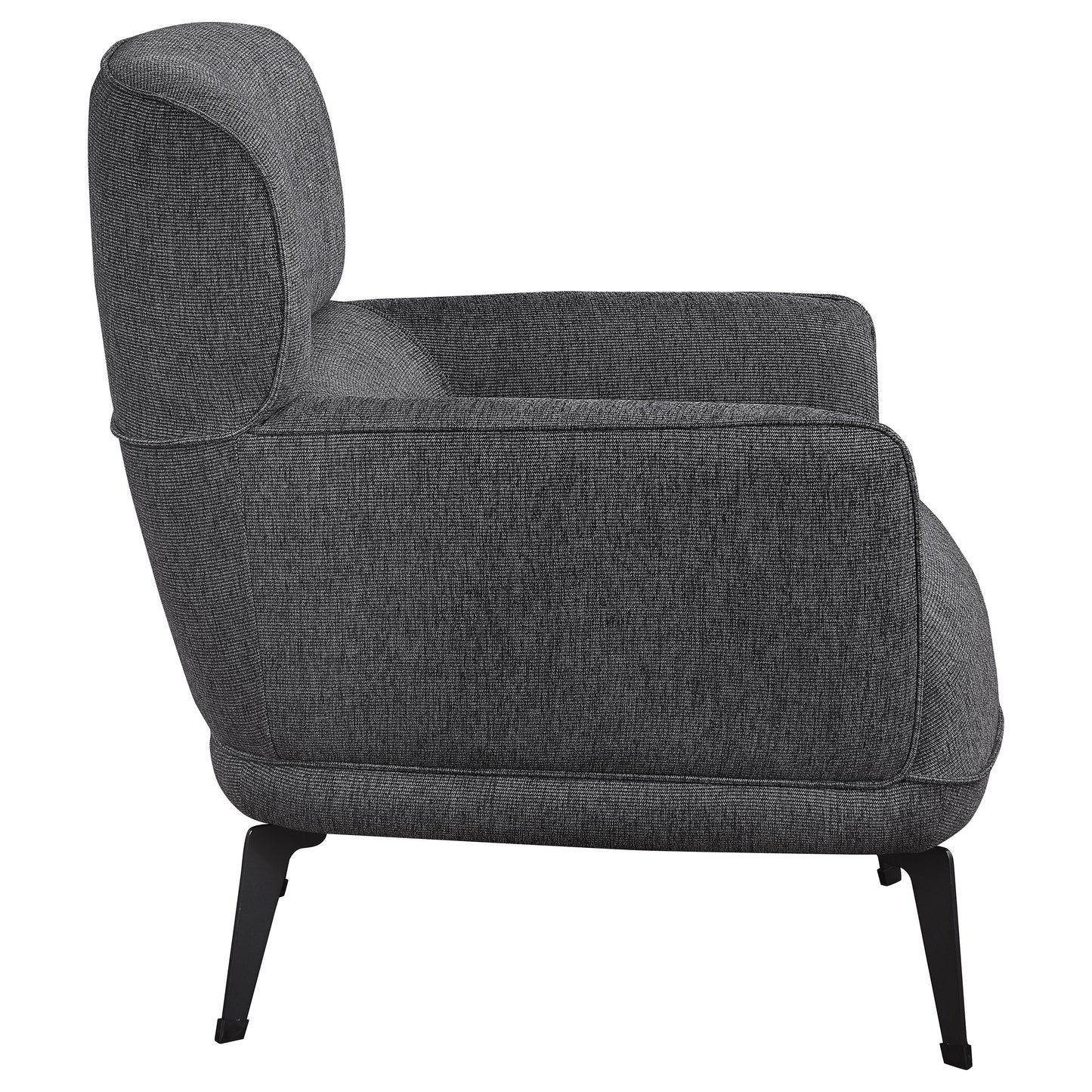 Andrea Upholstered Accent Chair – Grey