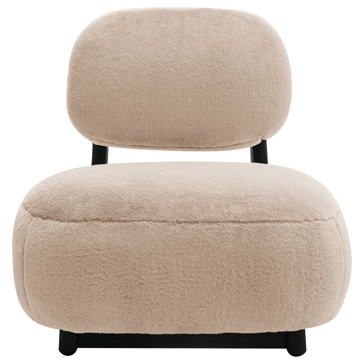 Sorella Armless Accent Chair – Camel
