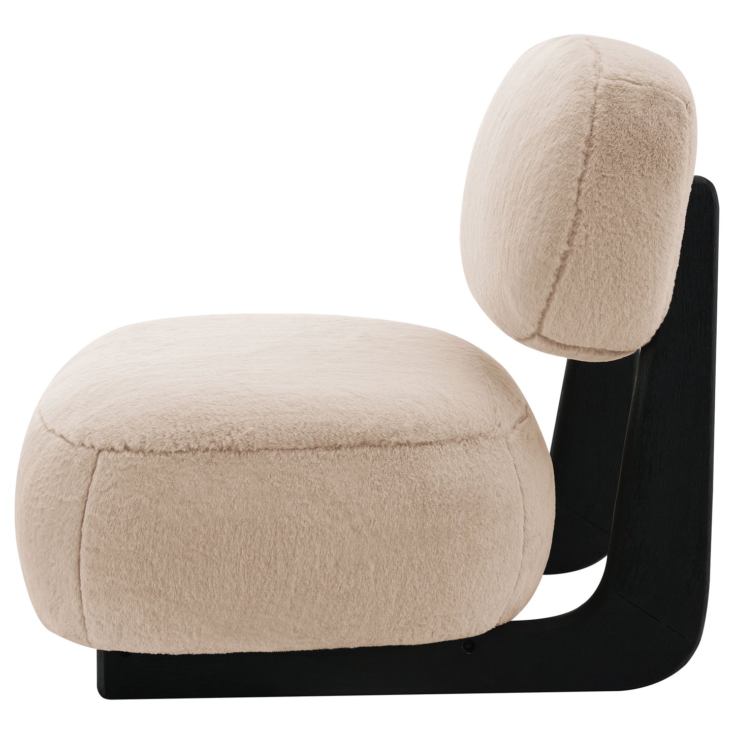 Sorella Armless Accent Chair – Camel