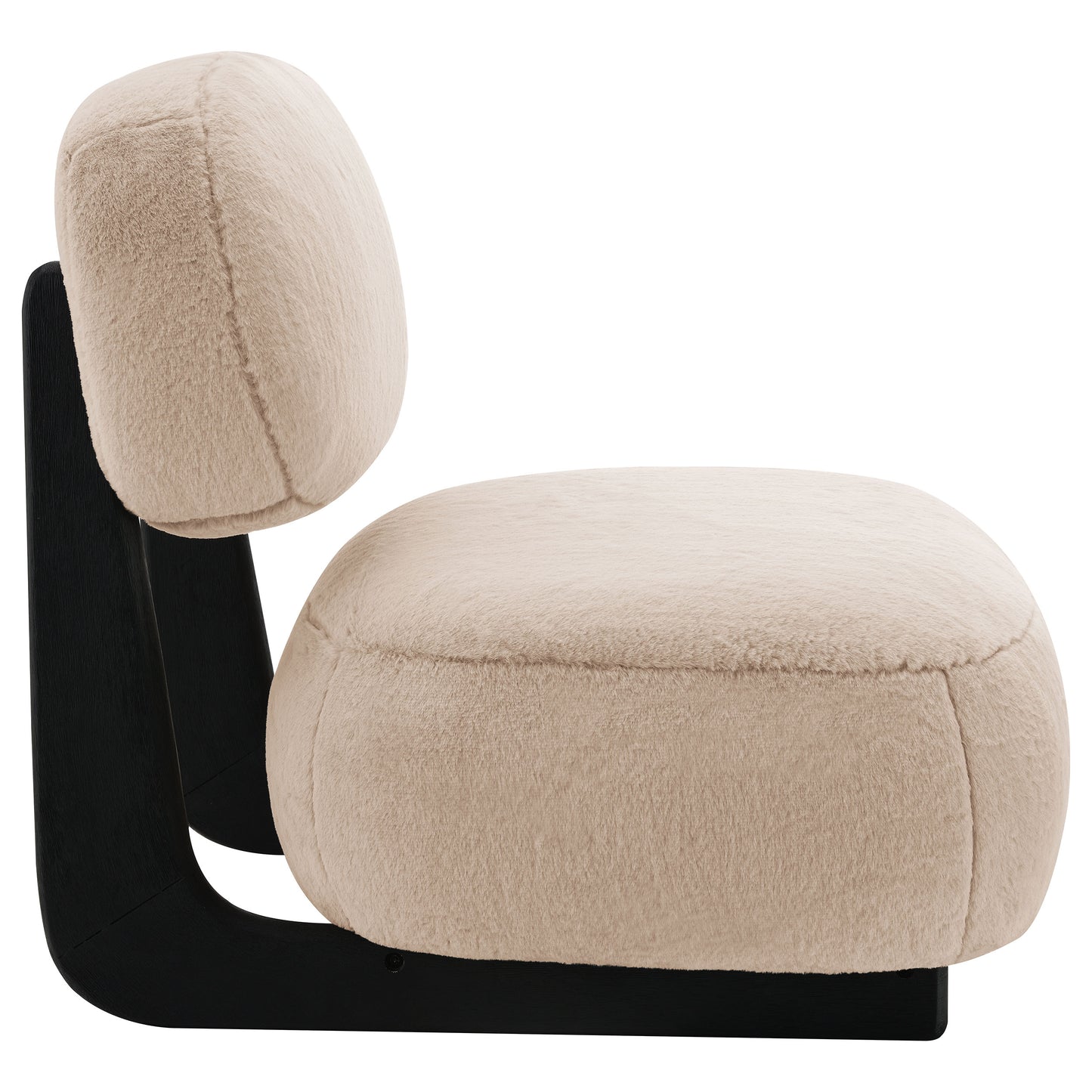 Sorella Armless Accent Chair – Camel