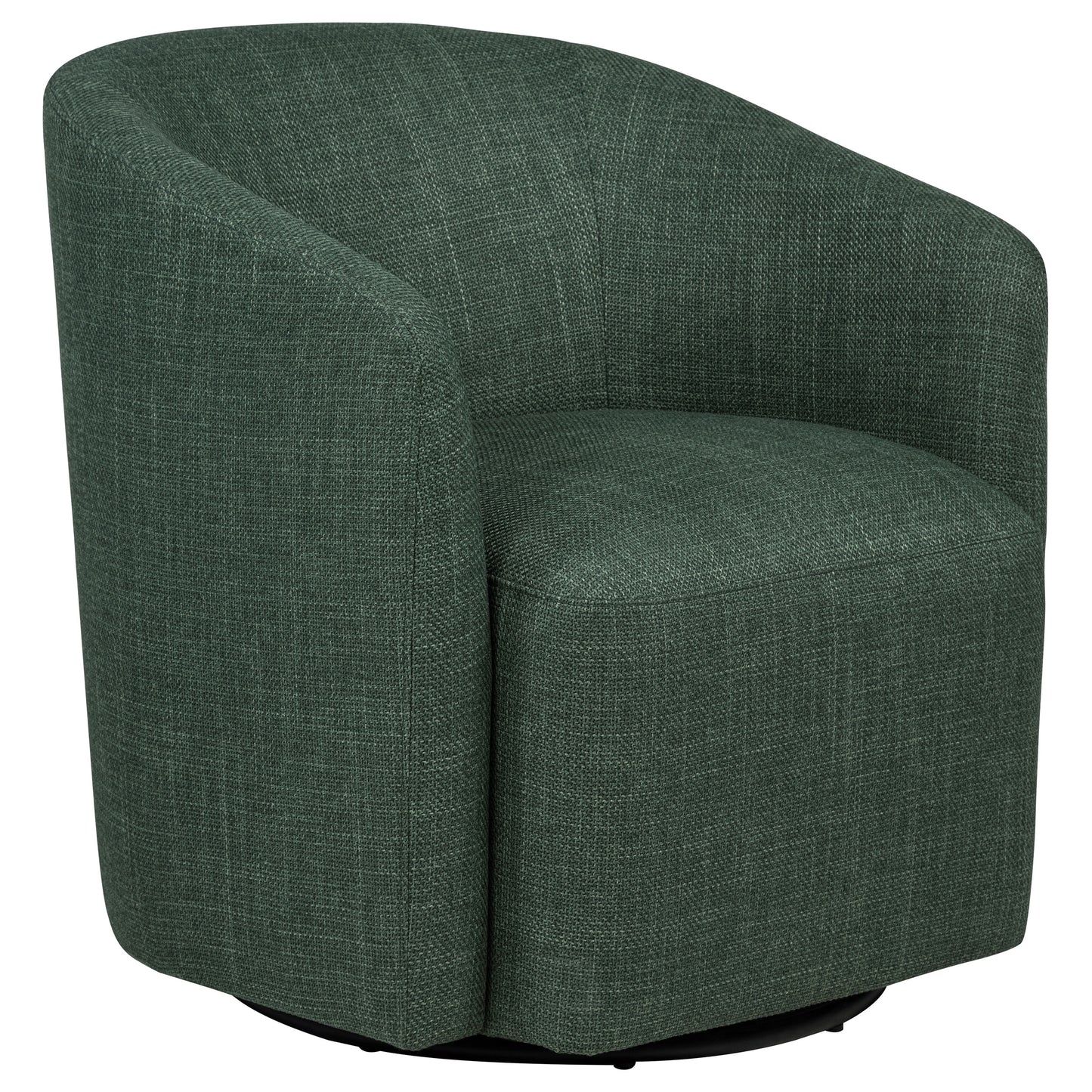 Mossbrook Fabric Swivel Chair – Green