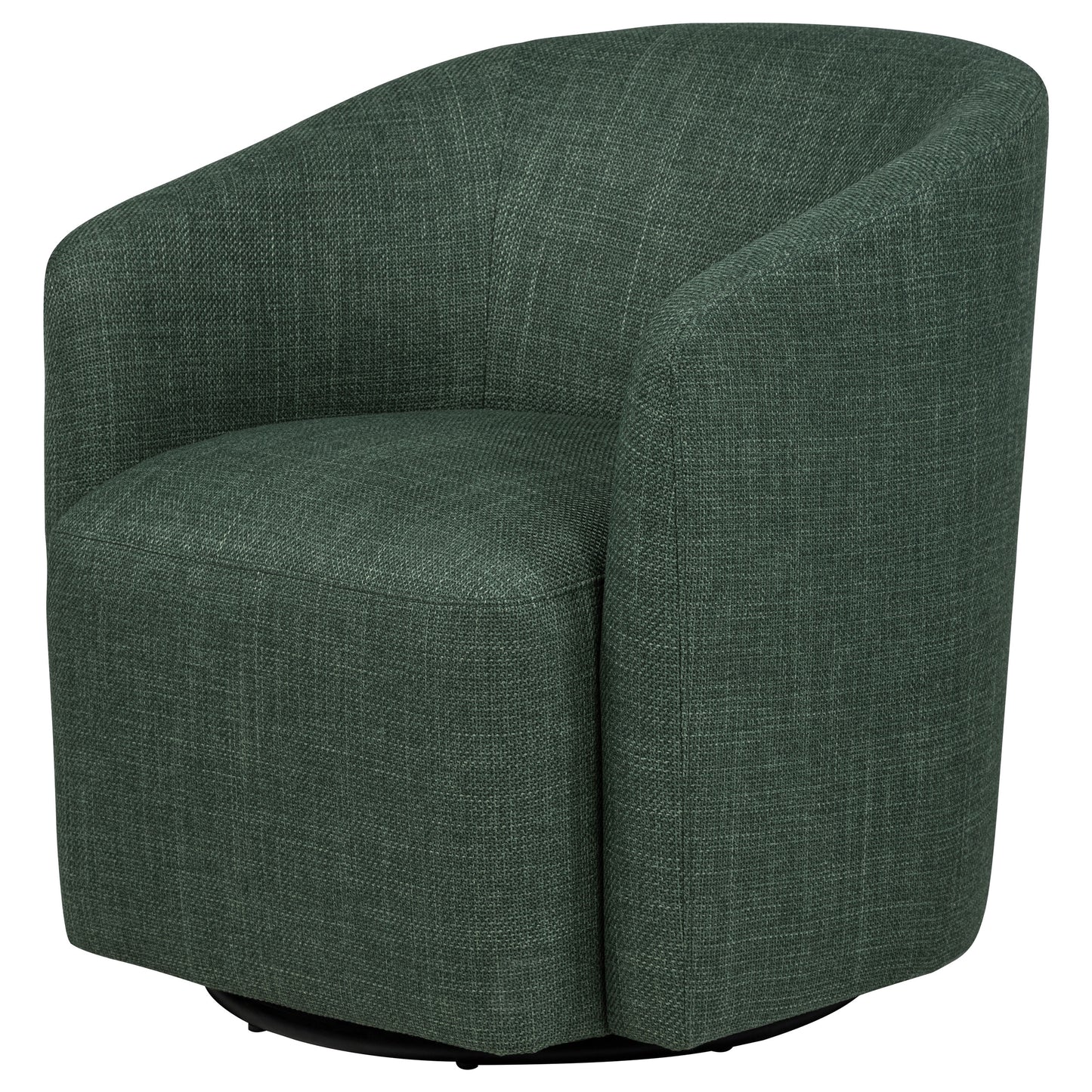 Mossbrook Fabric Swivel Chair – Green