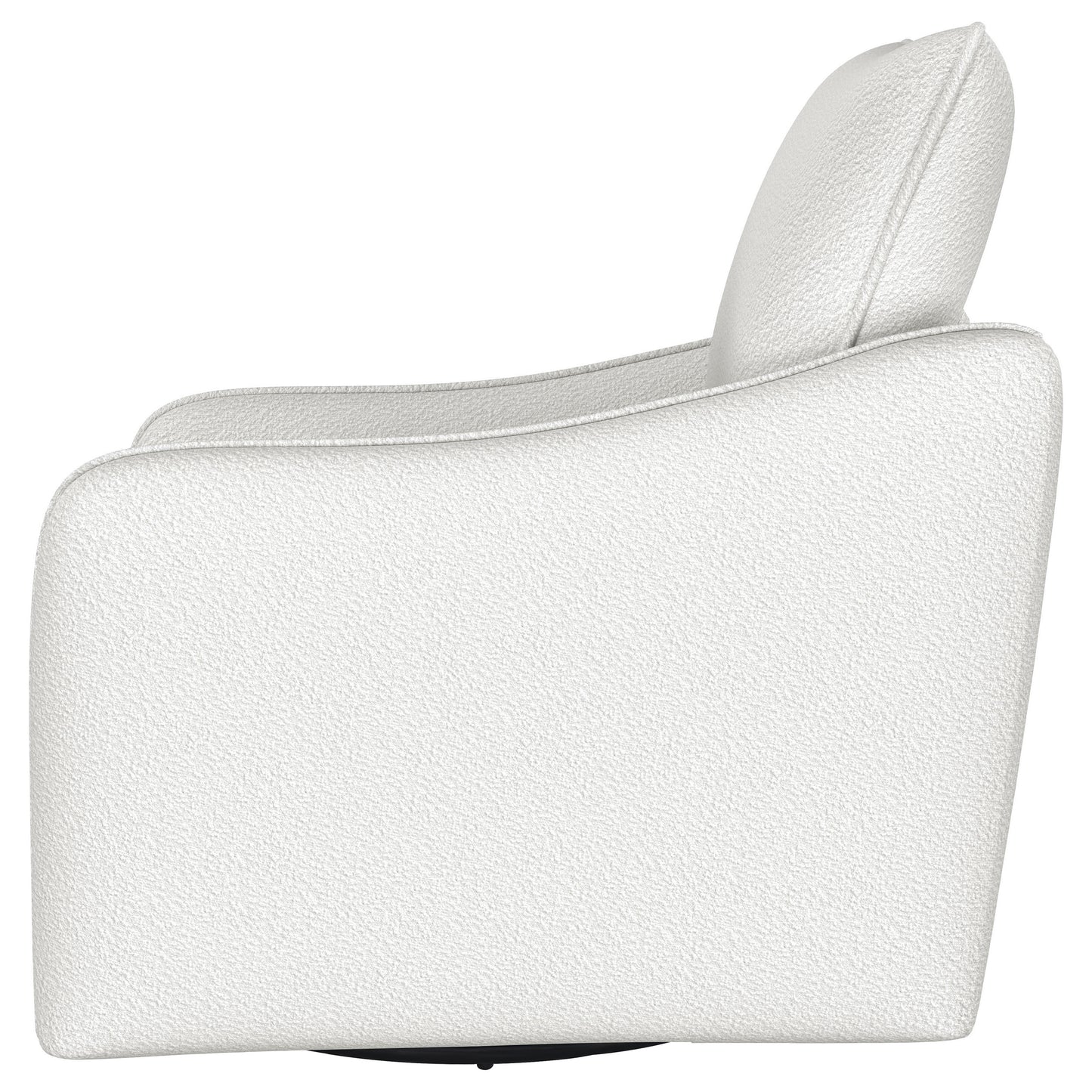 Madia Sloped-Arm Swivel Glider – Vanilla