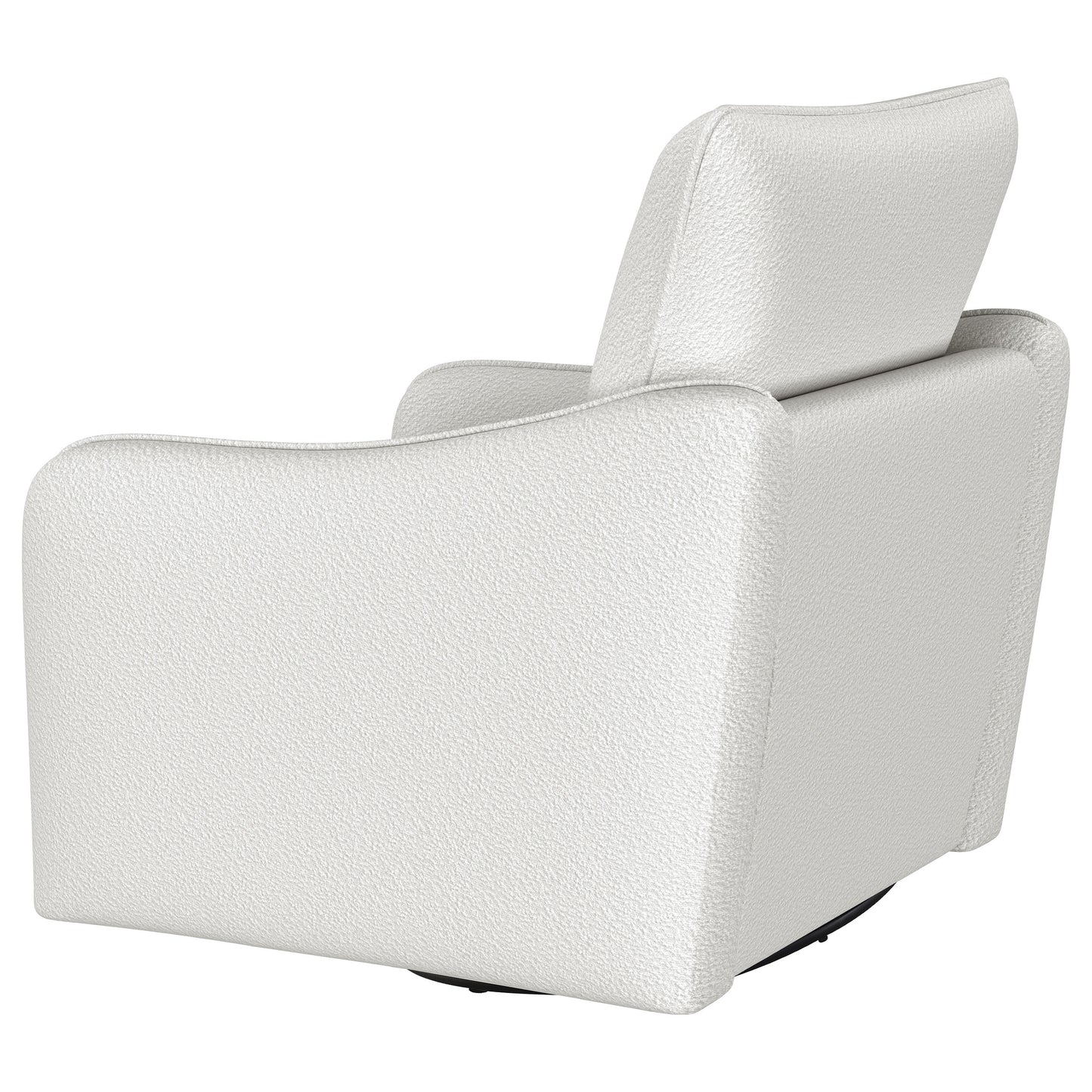 Madia Sloped-Arm Swivel Glider – Vanilla