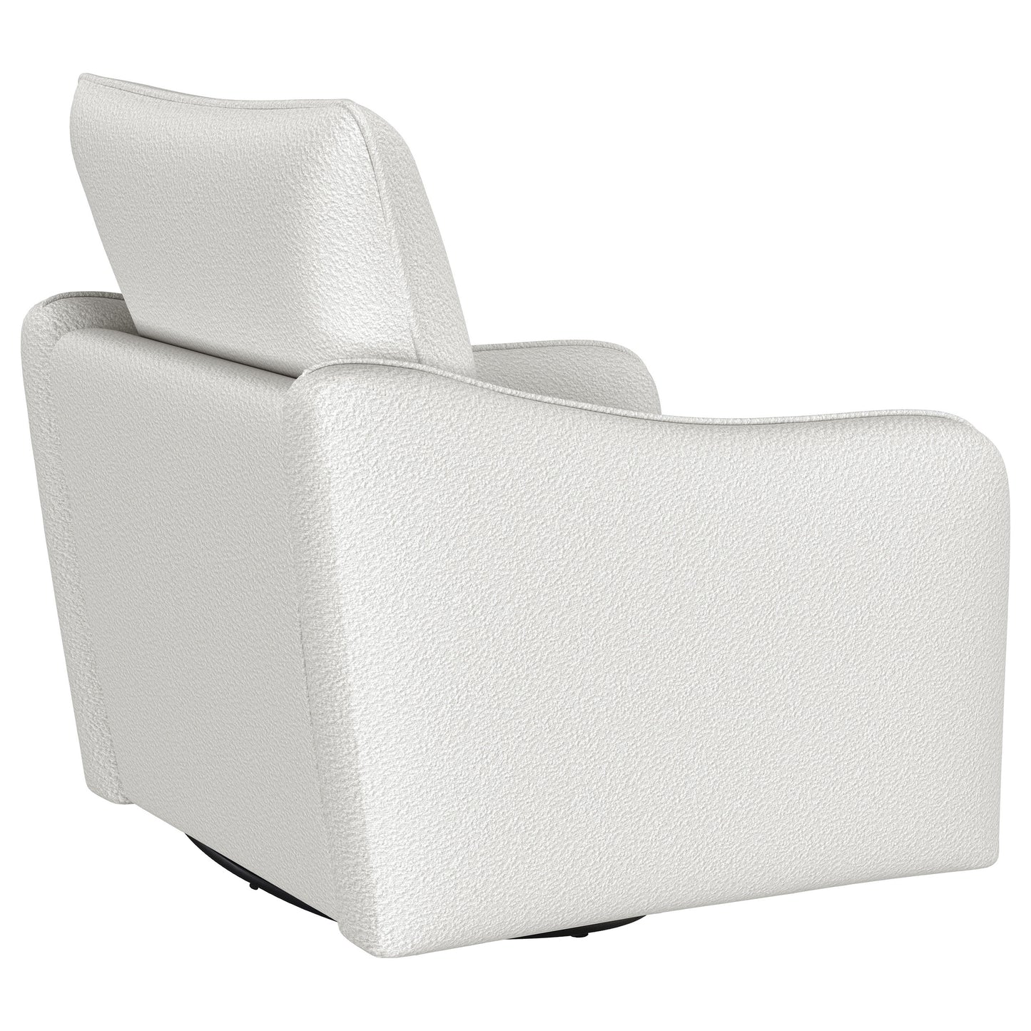 Madia Sloped-Arm Swivel Glider – Vanilla