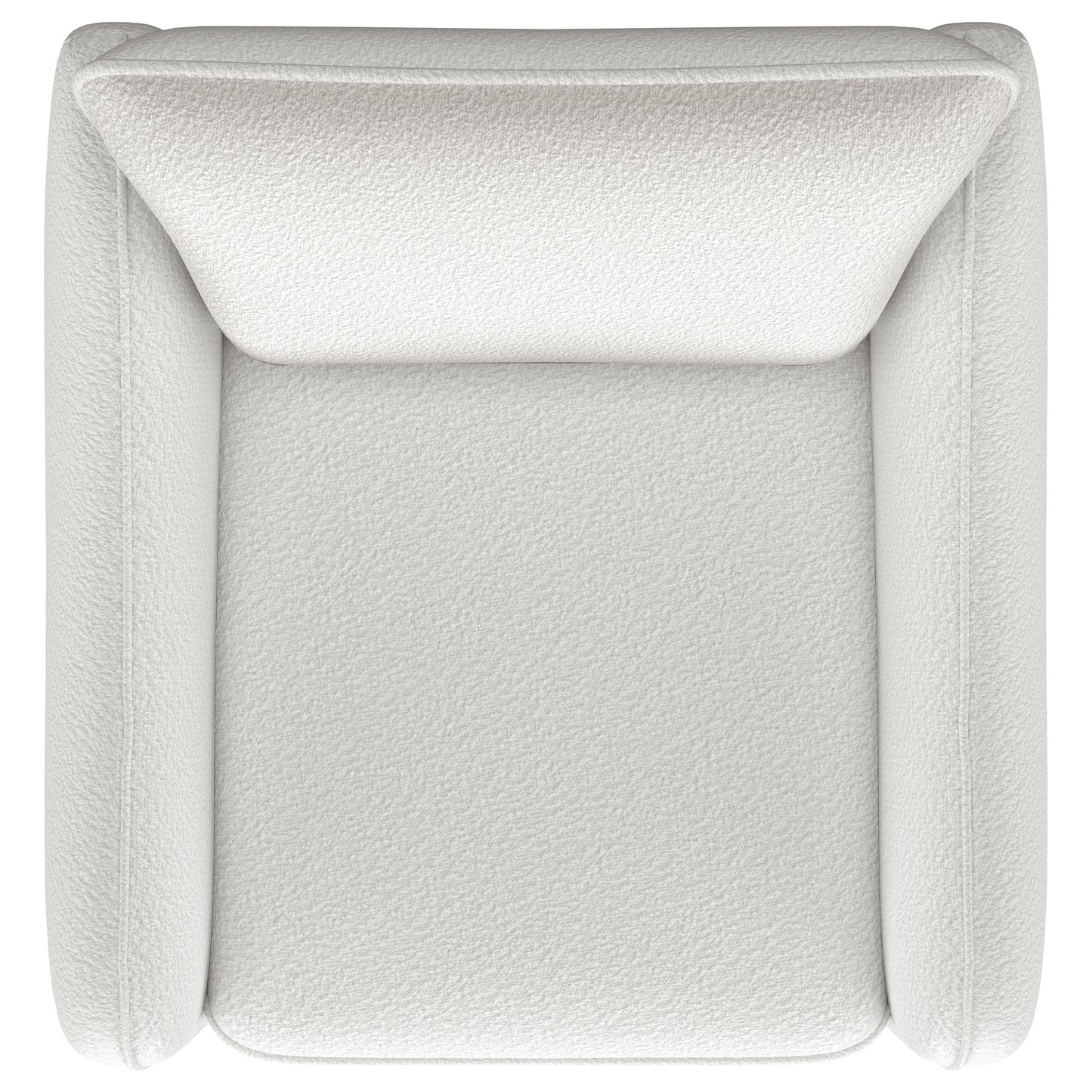 Madia Sloped-Arm Swivel Glider – Vanilla