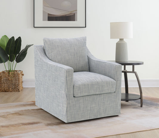 Winter Accent Swivel Chair – Grey