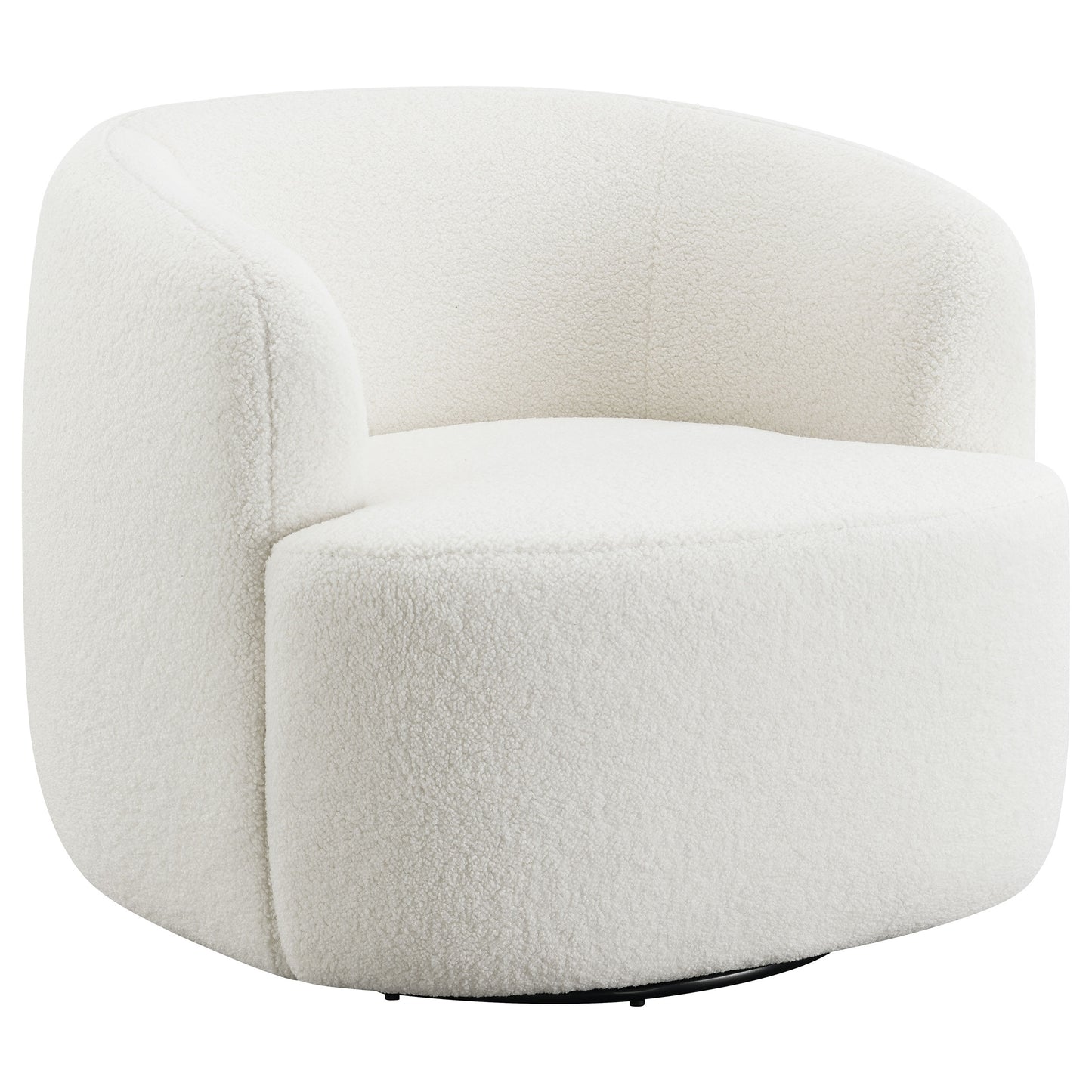 Hudson Swivel Accent Chair – Natural