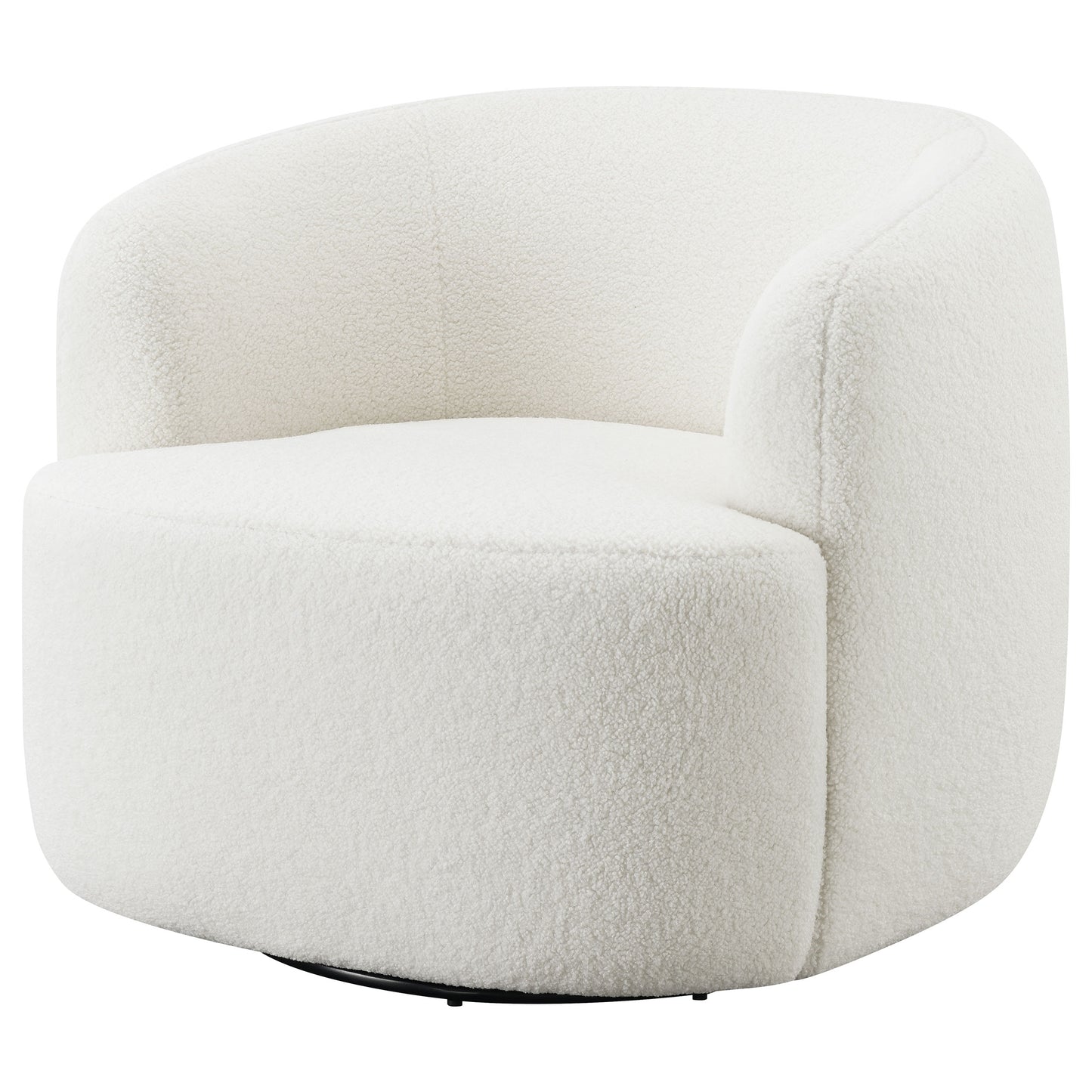 Hudson Swivel Accent Chair – Natural