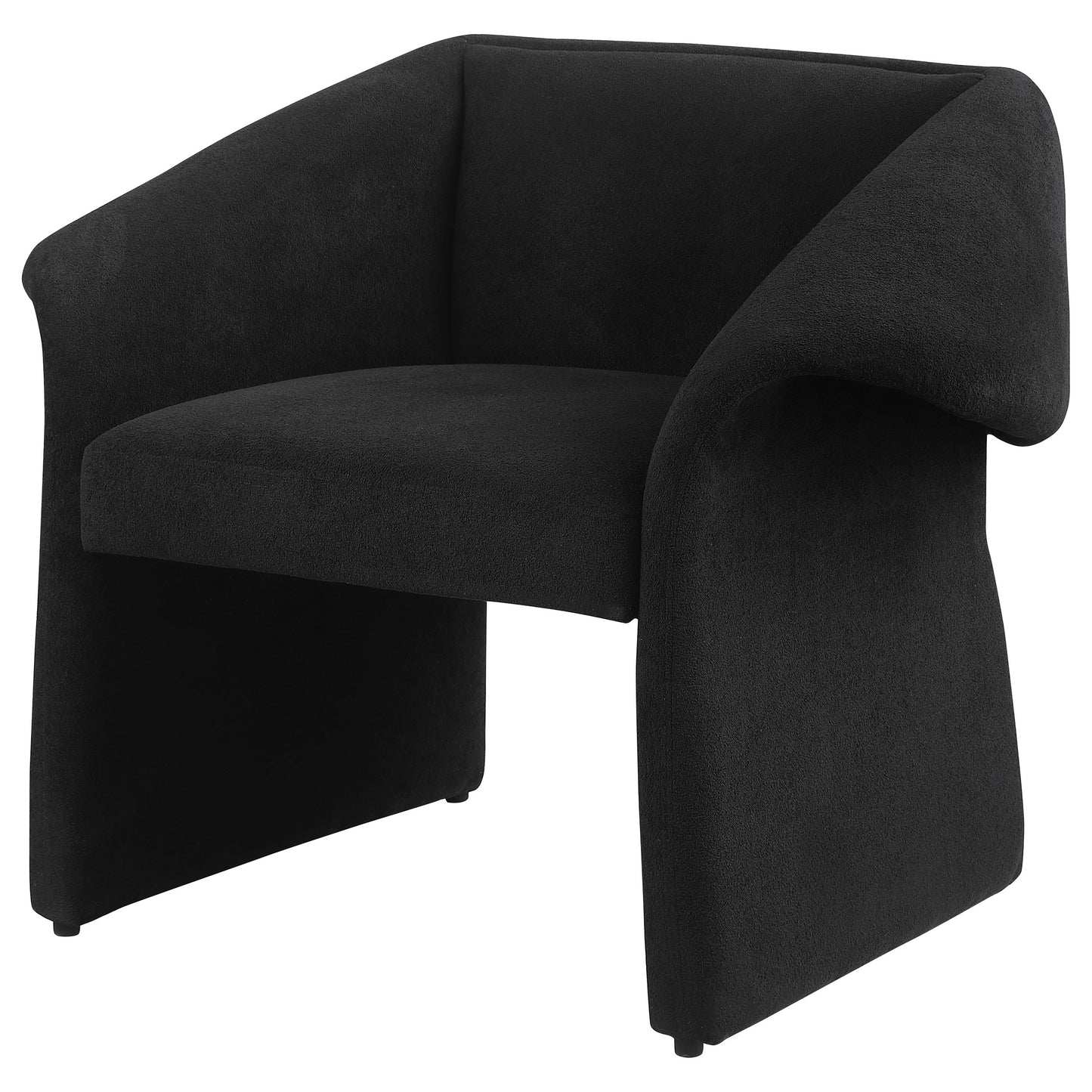 Orvyn Upholstered Accent – Obsidian