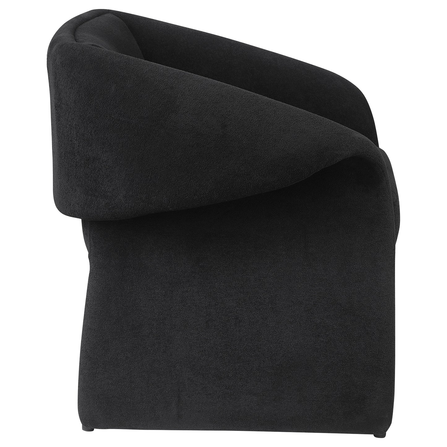 Orvyn Upholstered Accent – Obsidian