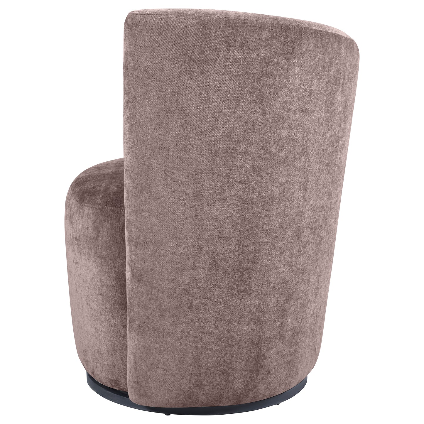 Nueva Upholstered Swivel Chair – Blush