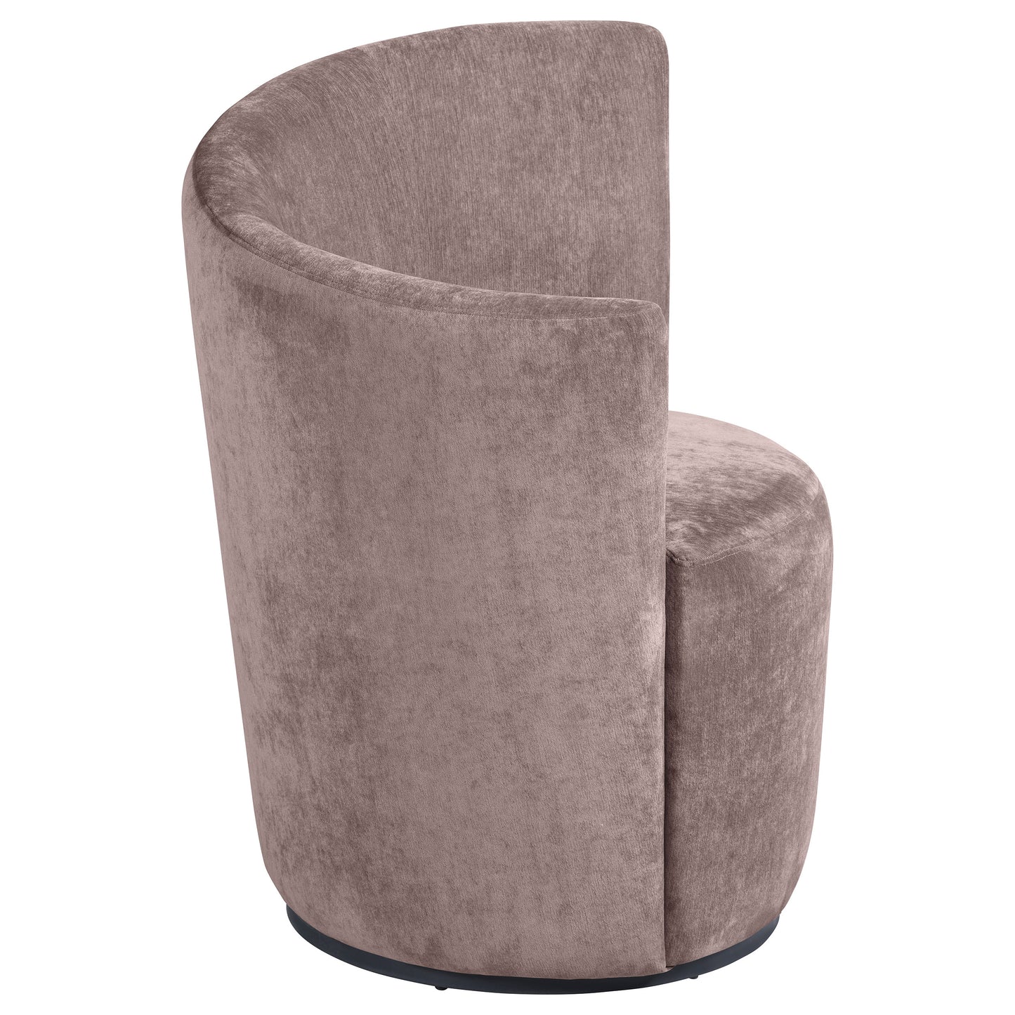 Nueva Upholstered Swivel Chair – Blush