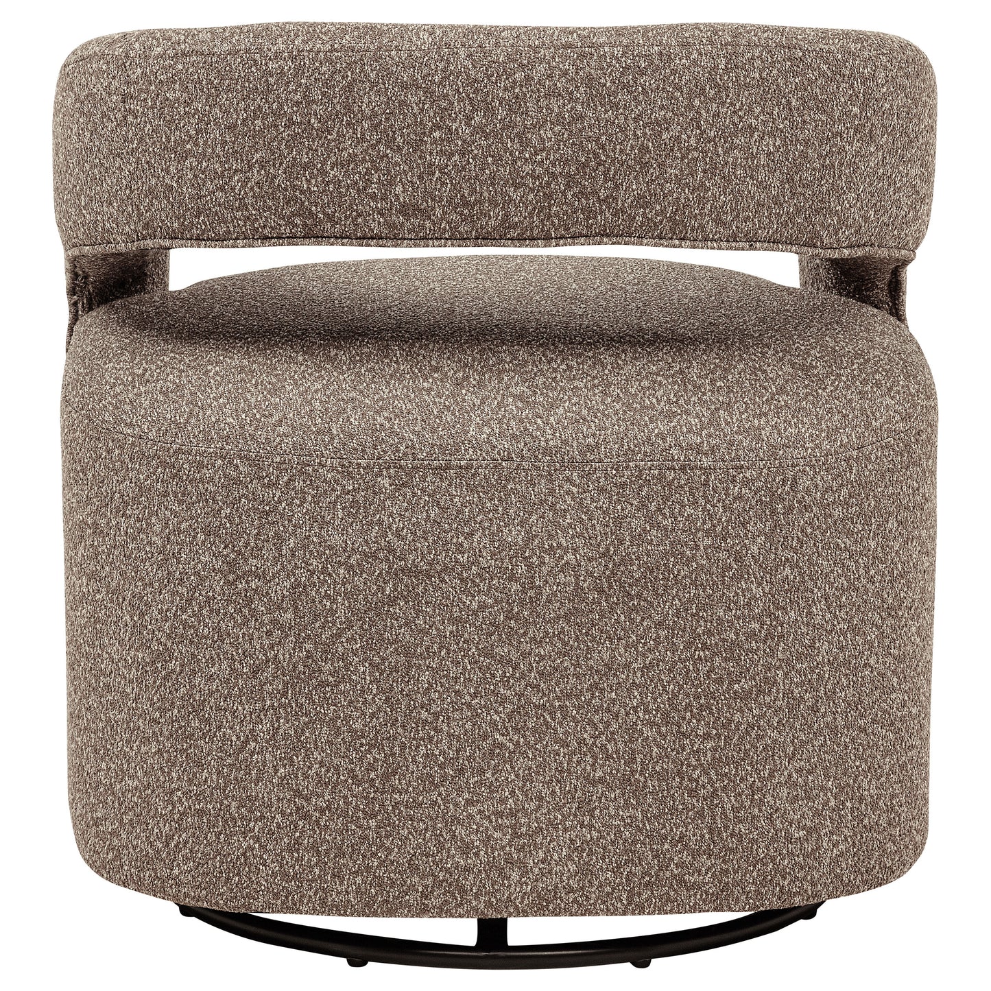 Westhill Bouclé Swivel Accent Chair – Rocky Road