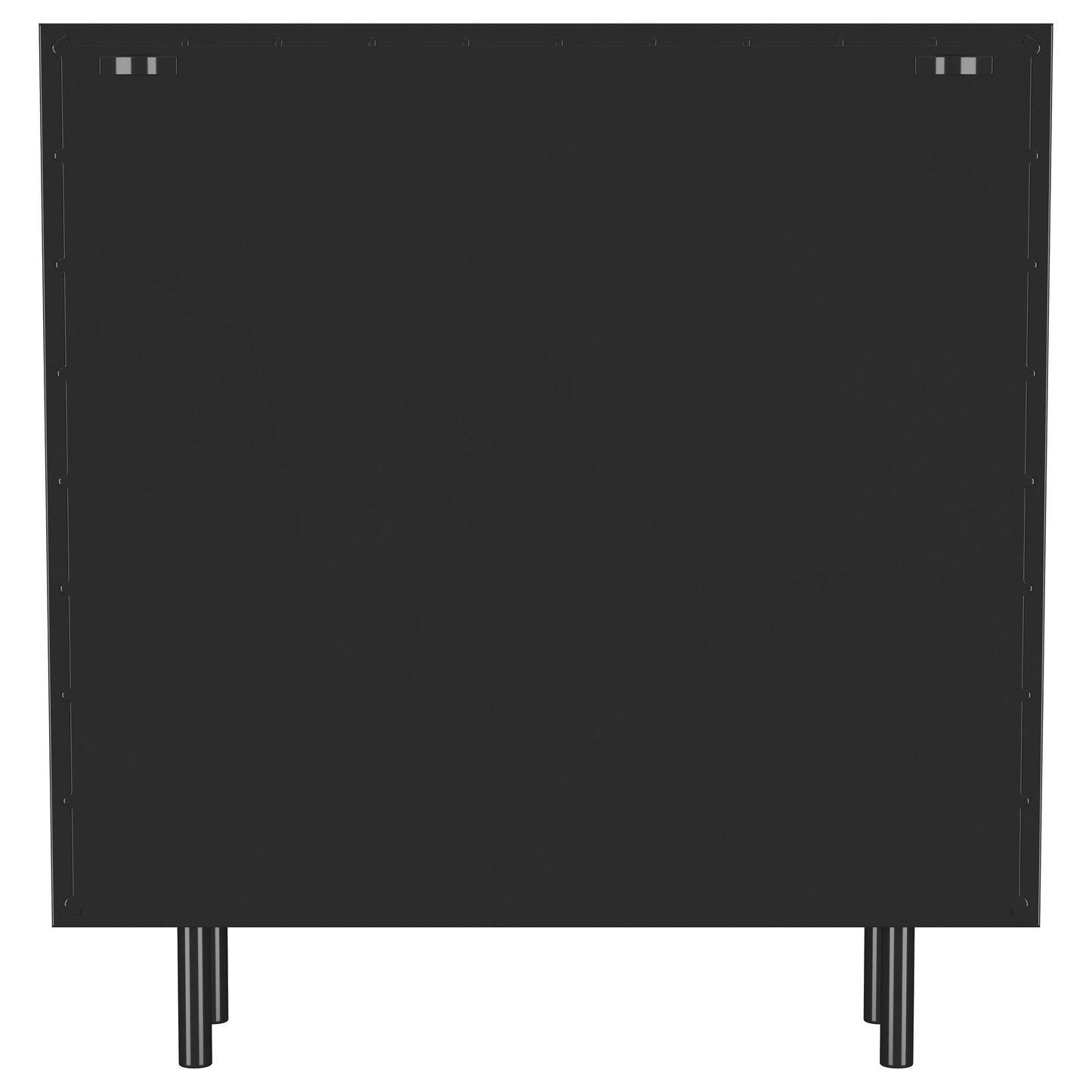 Arken Modern Industrial Glass Accent Cabinet