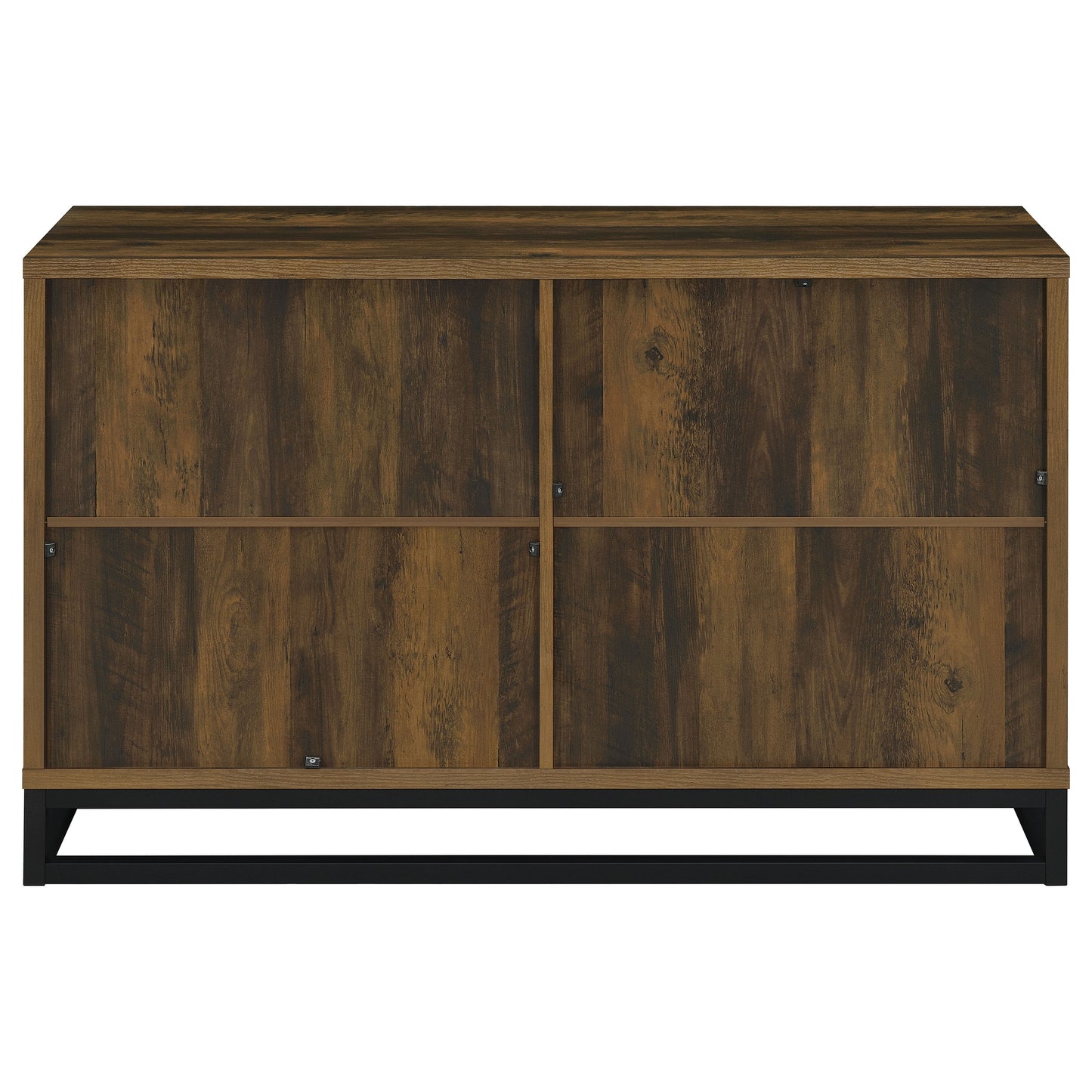 Ryatt Rustic Industrial 4-Door Accent Cabinet