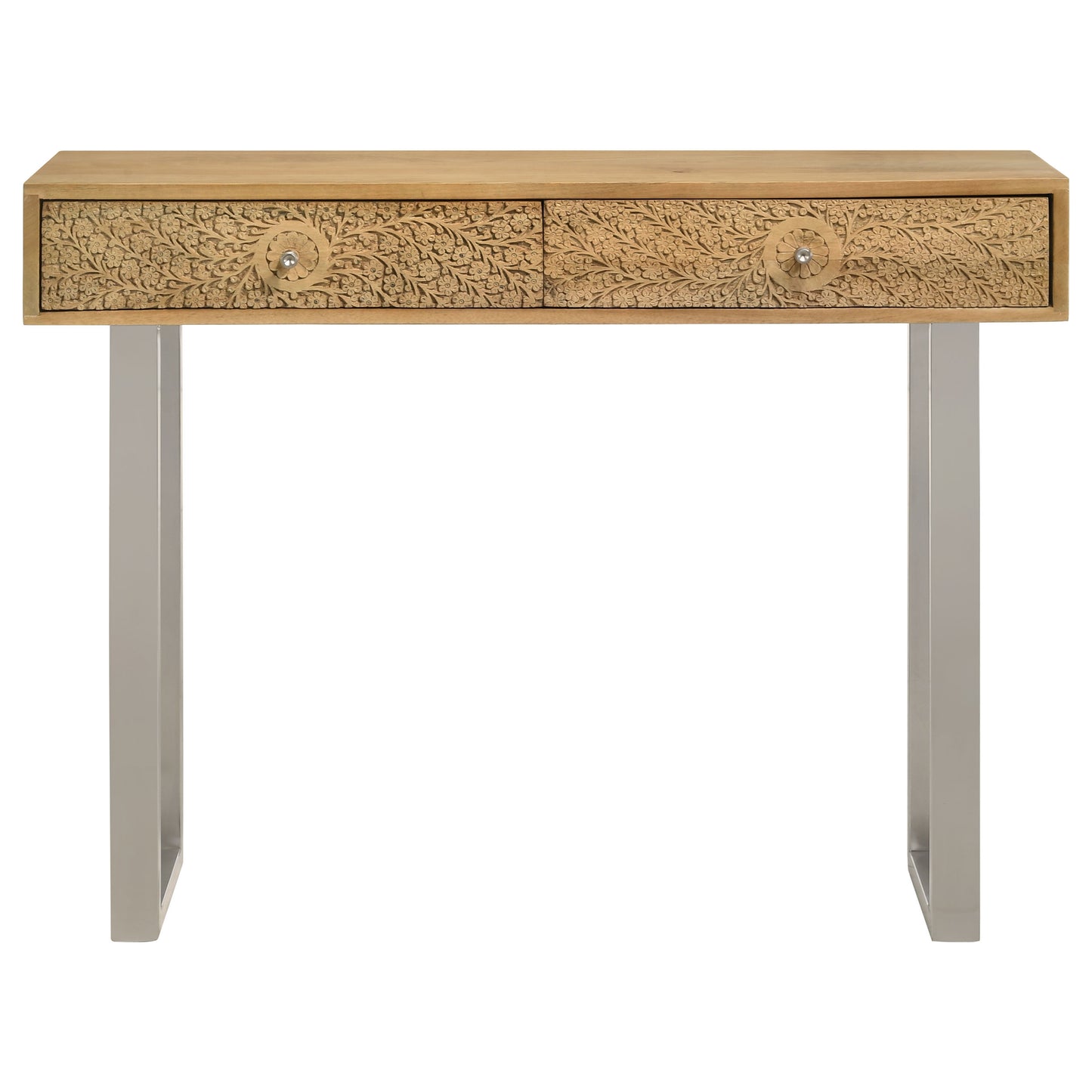 Aravelle Mango Wood Artisan Console Table