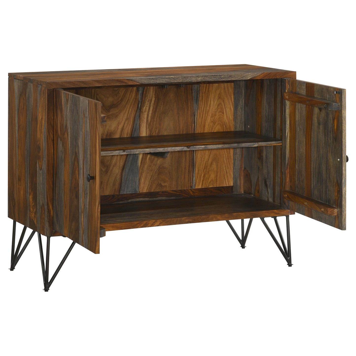 Calderon Rustic Industrial Accent Cabinet