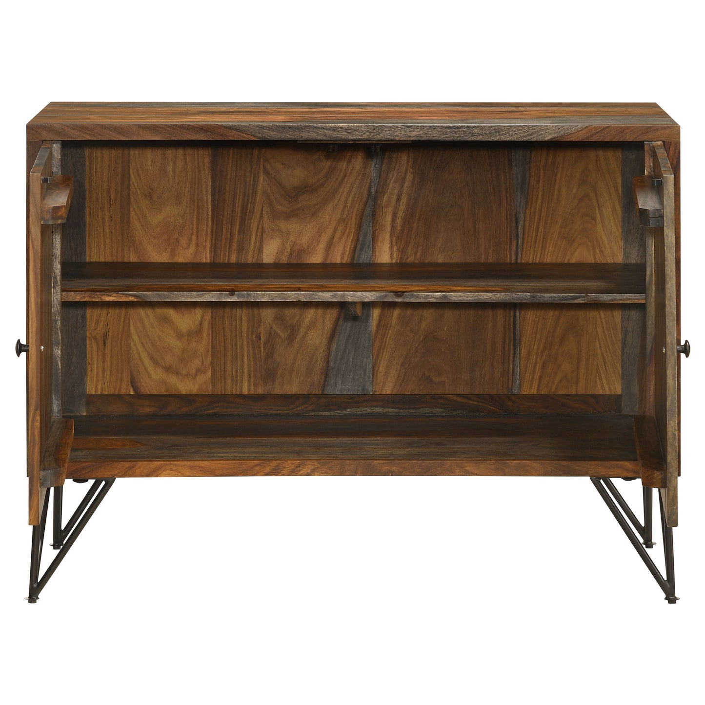 Calderon Rustic Industrial Accent Cabinet