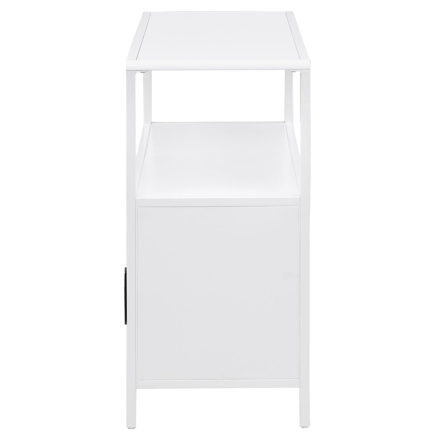 Maristella Coastal Rattan Accent Cabinet
