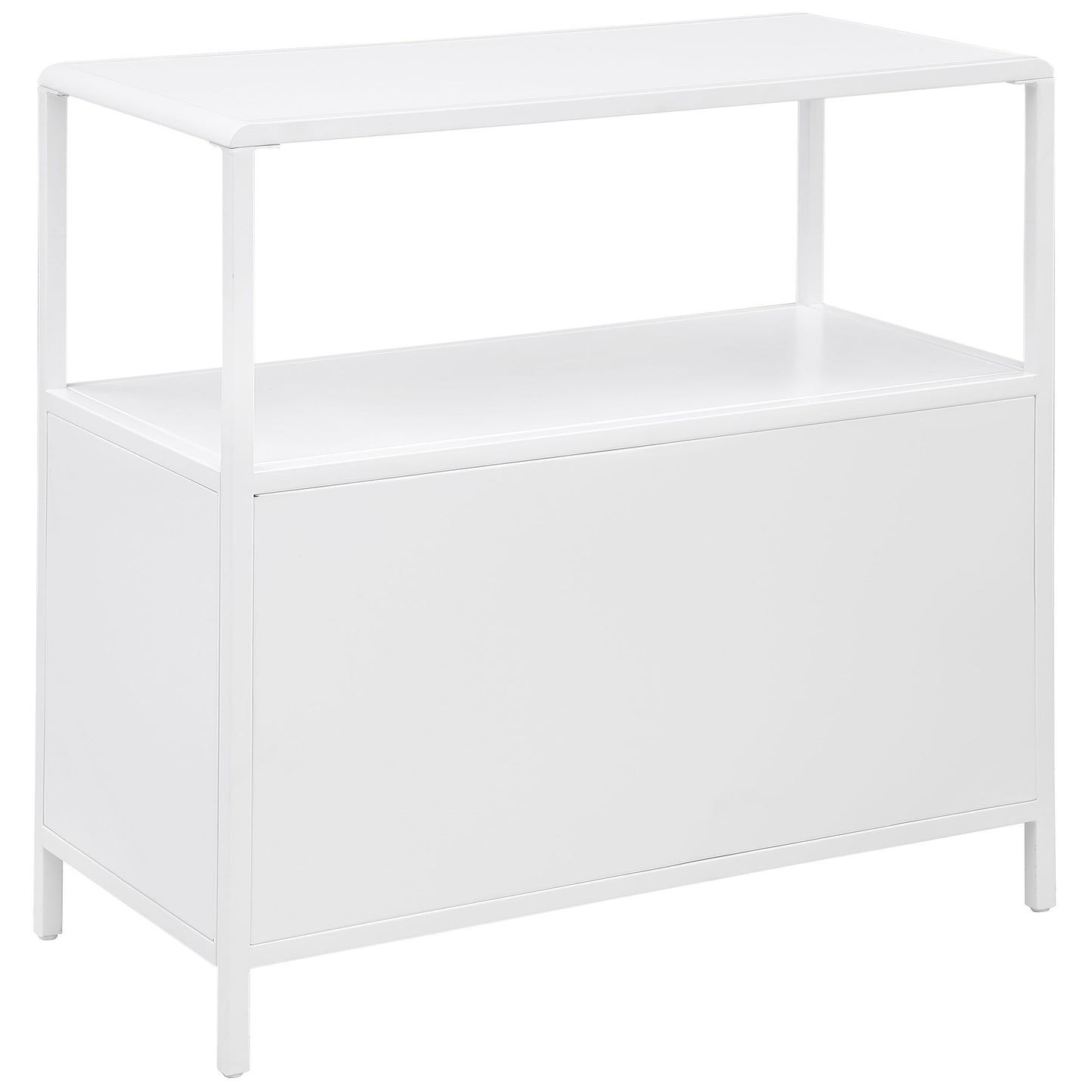 Maristella Coastal Rattan Accent Cabinet