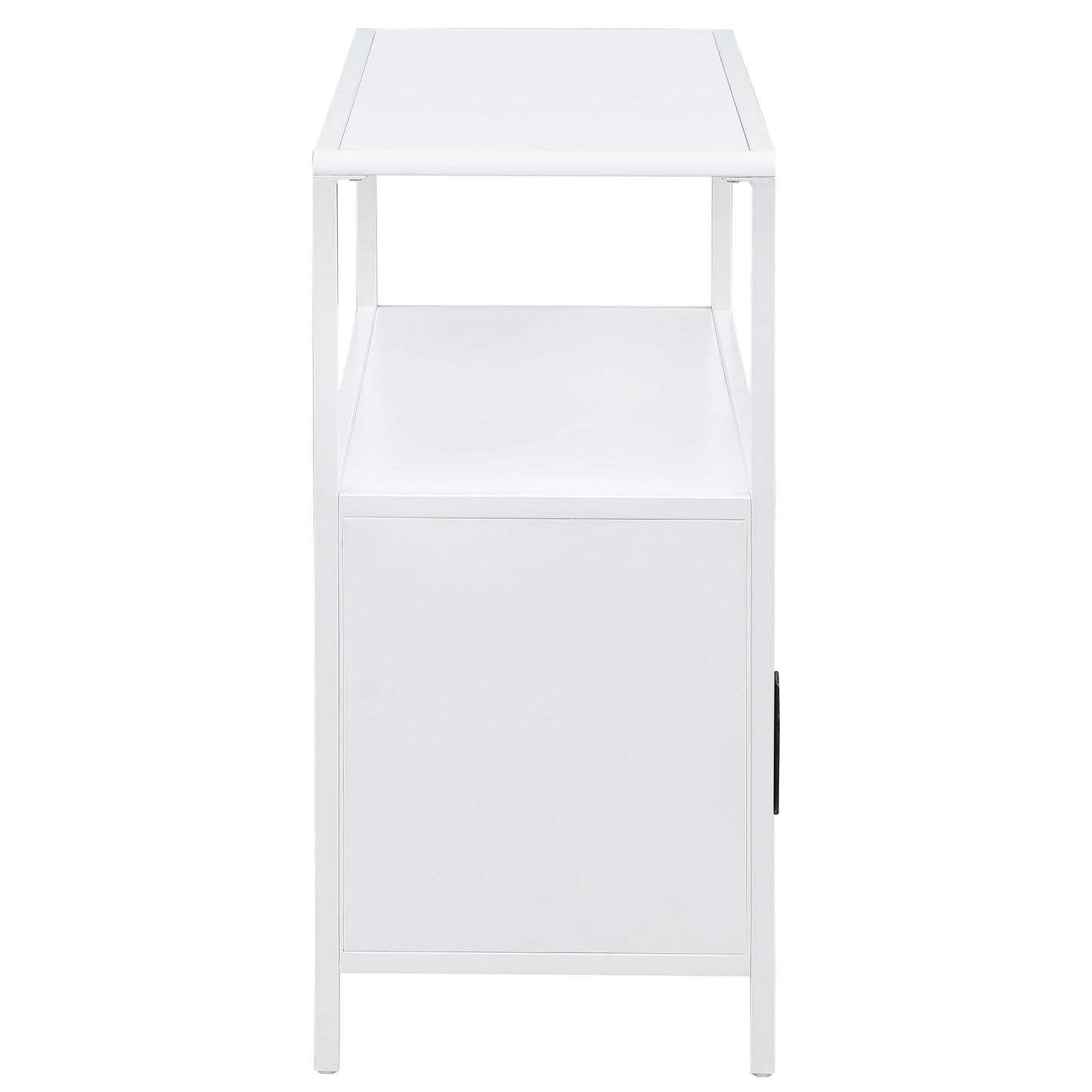 Maristella Coastal Rattan Accent Cabinet