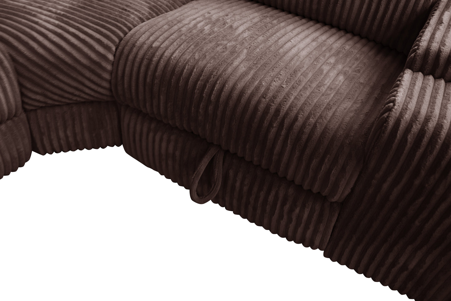 Zayven 6-Piece Modular Power Reclining Sectional – Brown